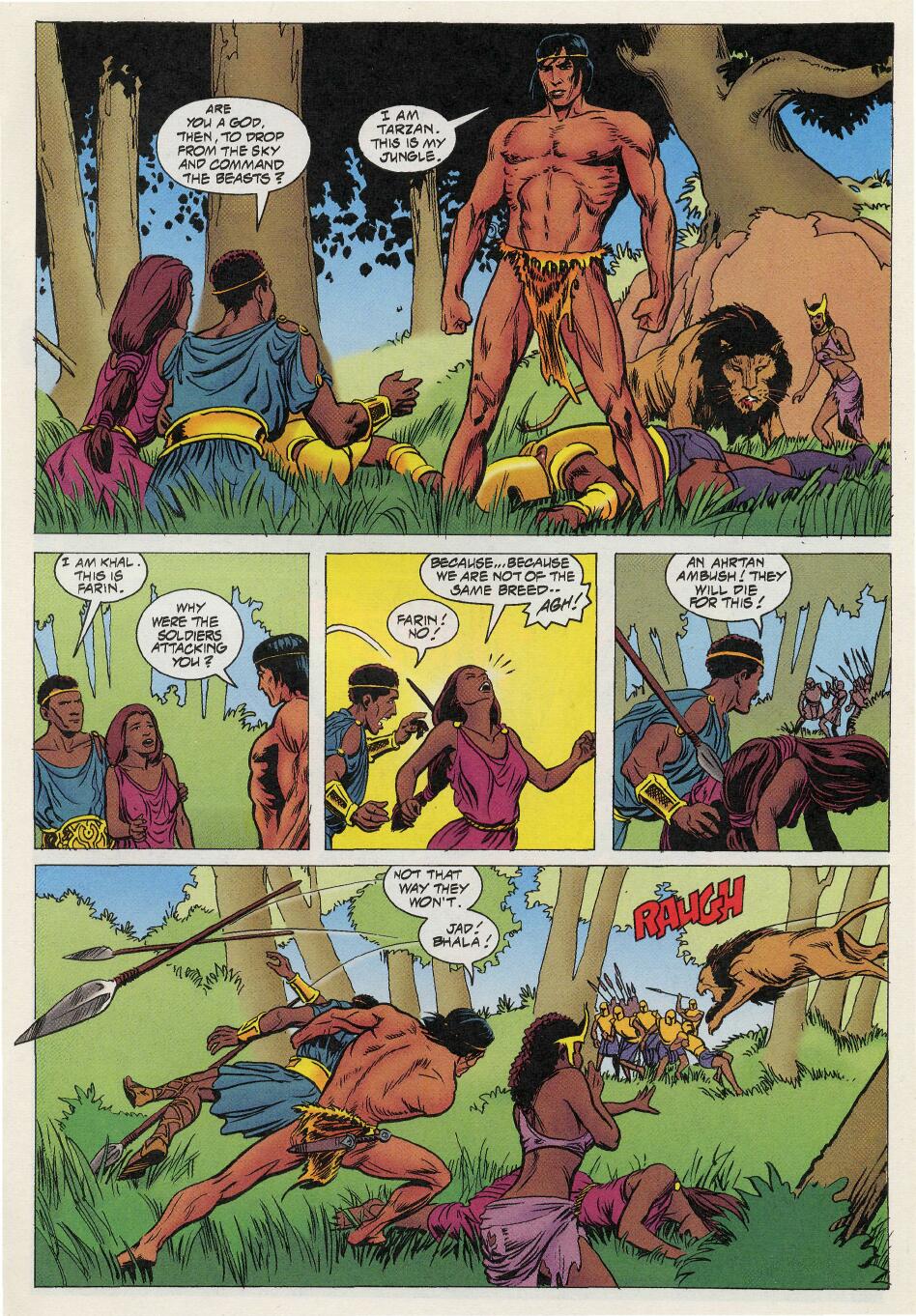 Read online Tarzan (1996) comic -  Issue #3 - 13