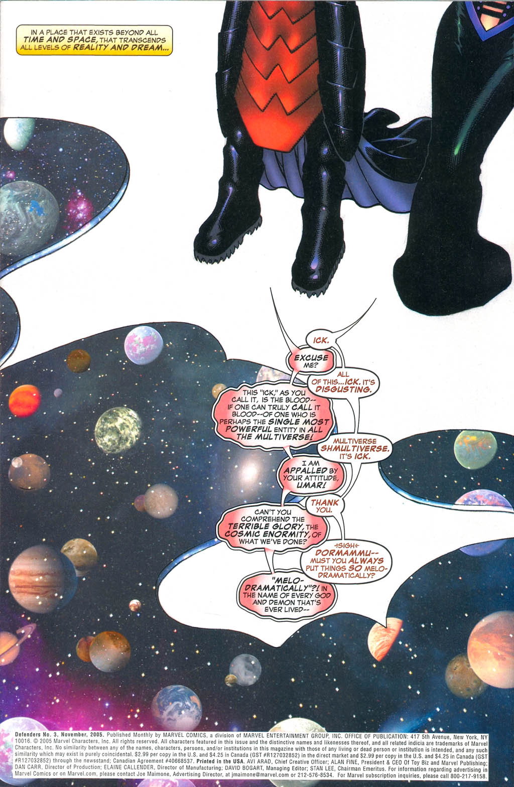 Read online Defenders (2005) comic -  Issue #3 - 2