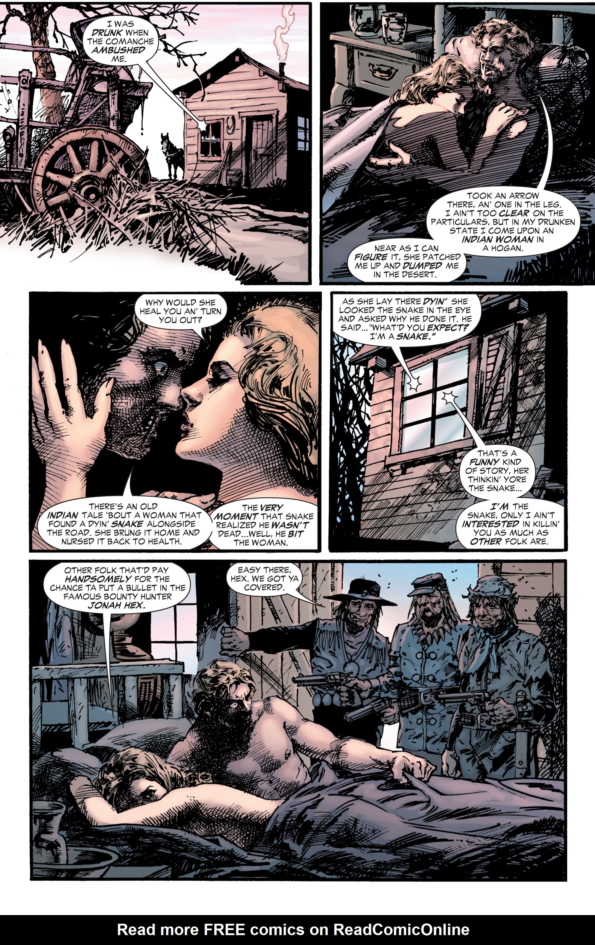 Read online Jonah Hex (2006) comic -  Issue #9 - 22