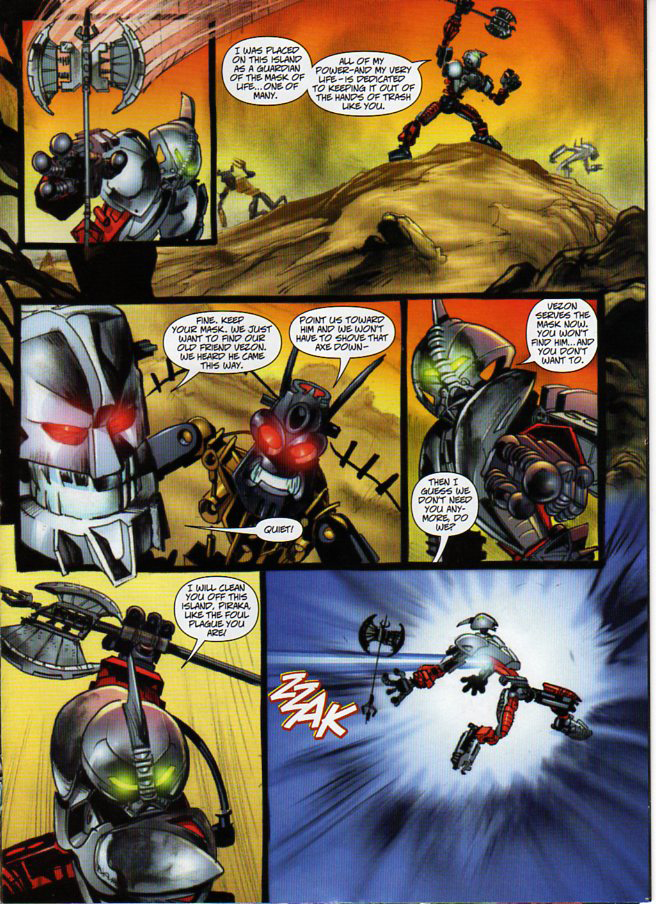Read online Bionicle: Ignition comic -  Issue #2 - 10