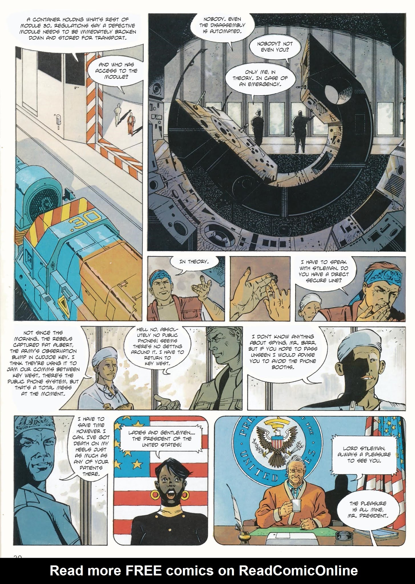 Read online Dallas Barr comic -  Issue #1 - 20