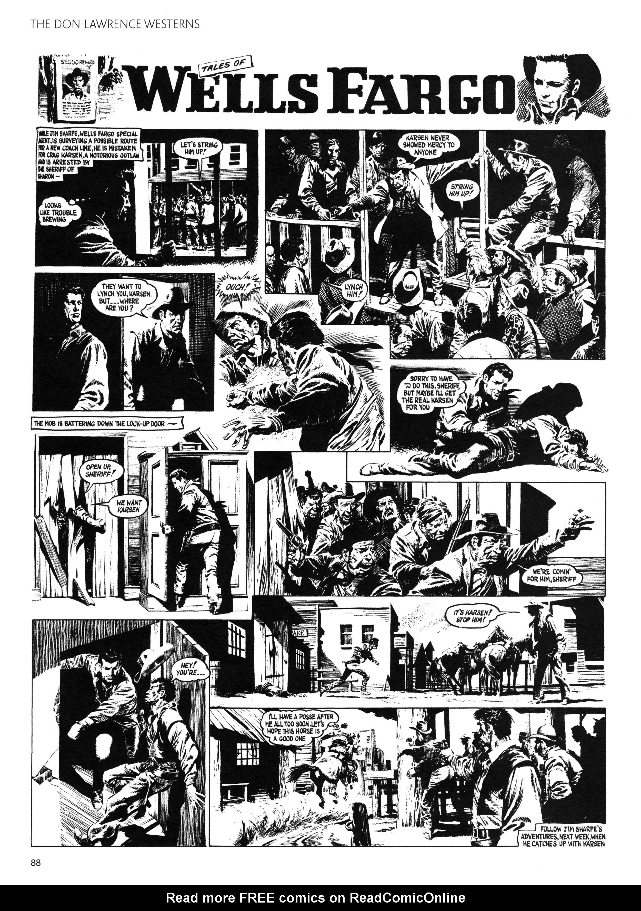 Read online Don Lawrence Westerns comic -  Issue # TPB (Part 1) - 92