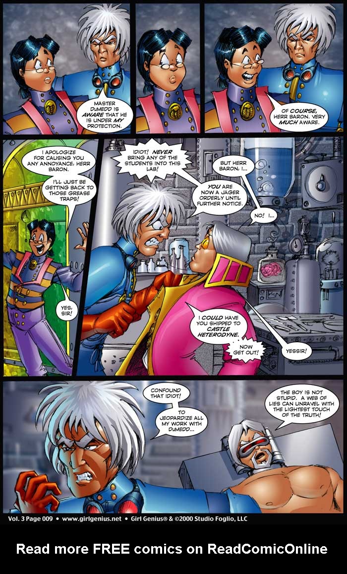 Read online Girl Genius (2002) comic -  Issue #3 - 10