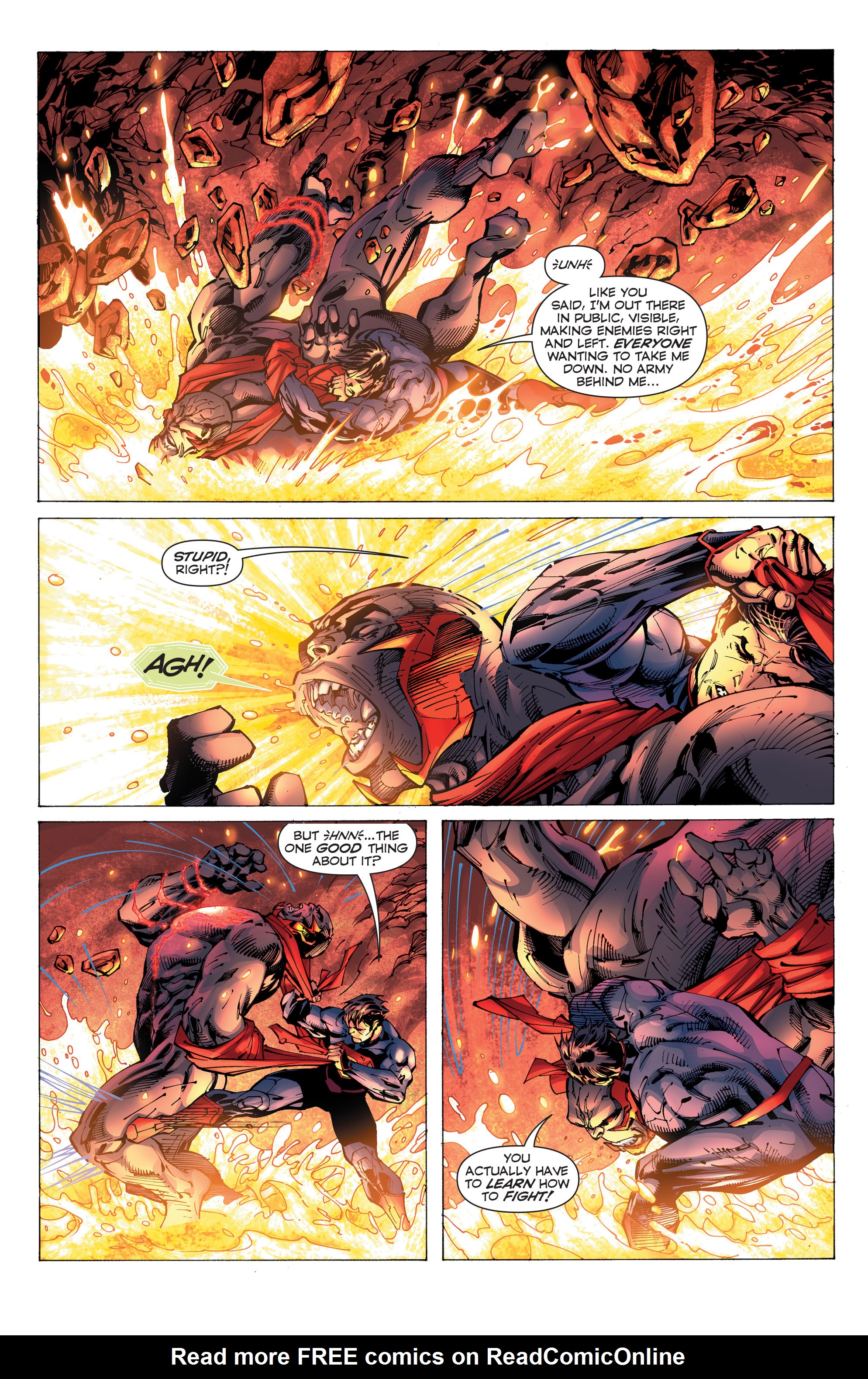 Read online Superman Unchained (2013) comic -  Issue #8 - 18