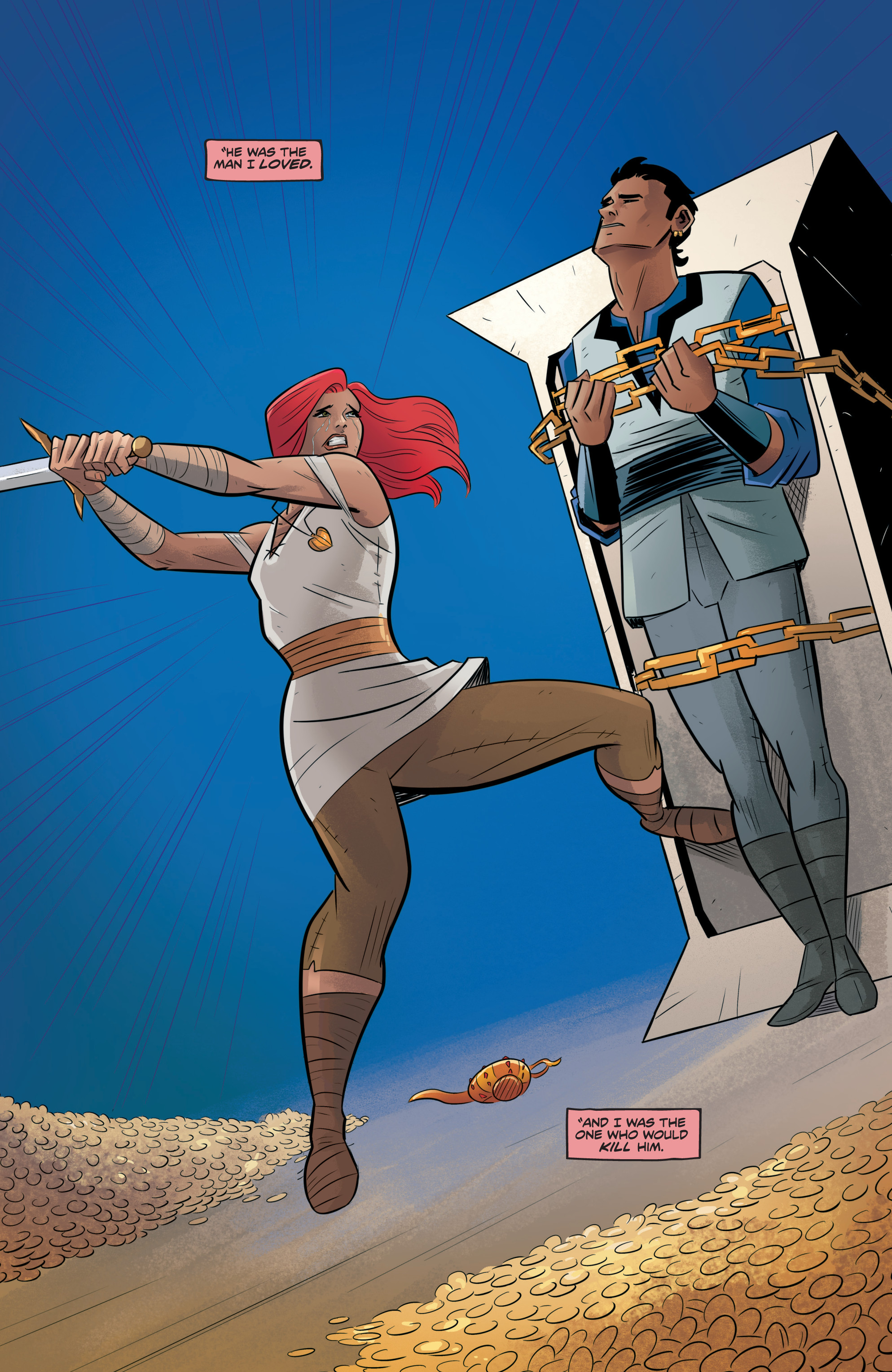 Read online Savage Tales: A Red Sonja Halloween Special comic -  Issue # Full - 26