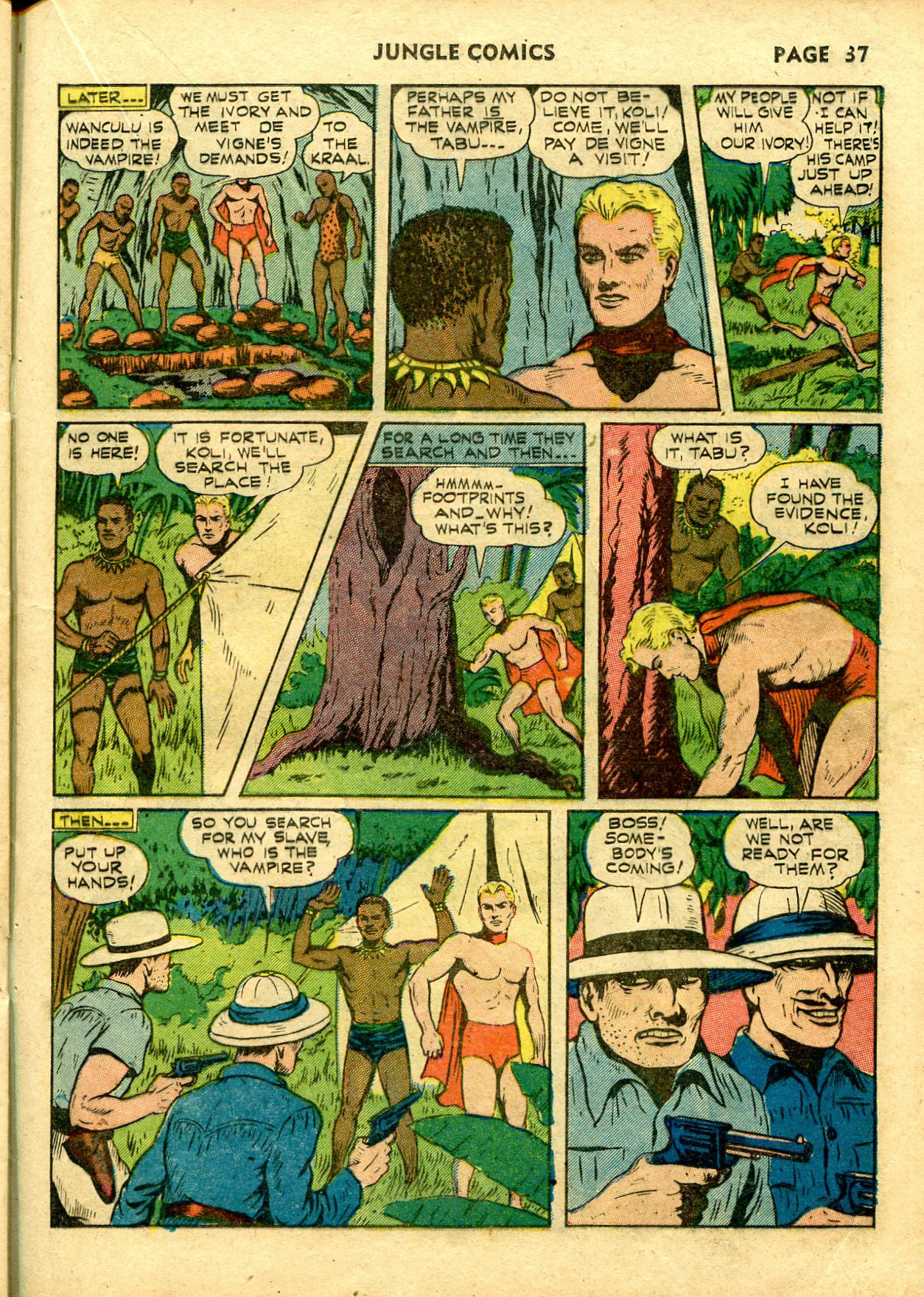 Read online Jungle Comics comic -  Issue #28 - 40