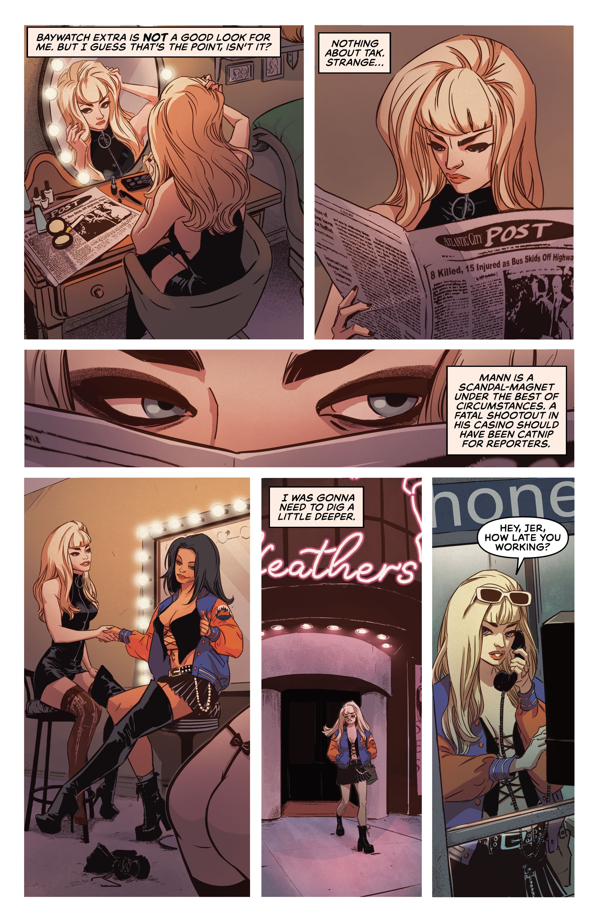 Read online Hit Me comic -  Issue #3 - 4