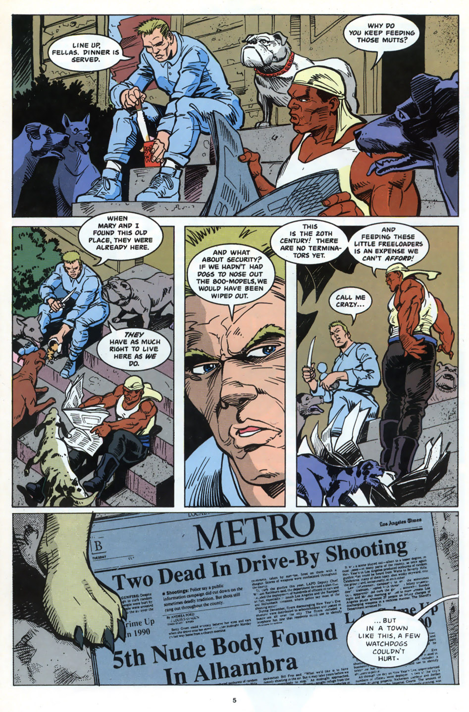 Read online The Terminator (1990) comic -  Issue #2 - 6
