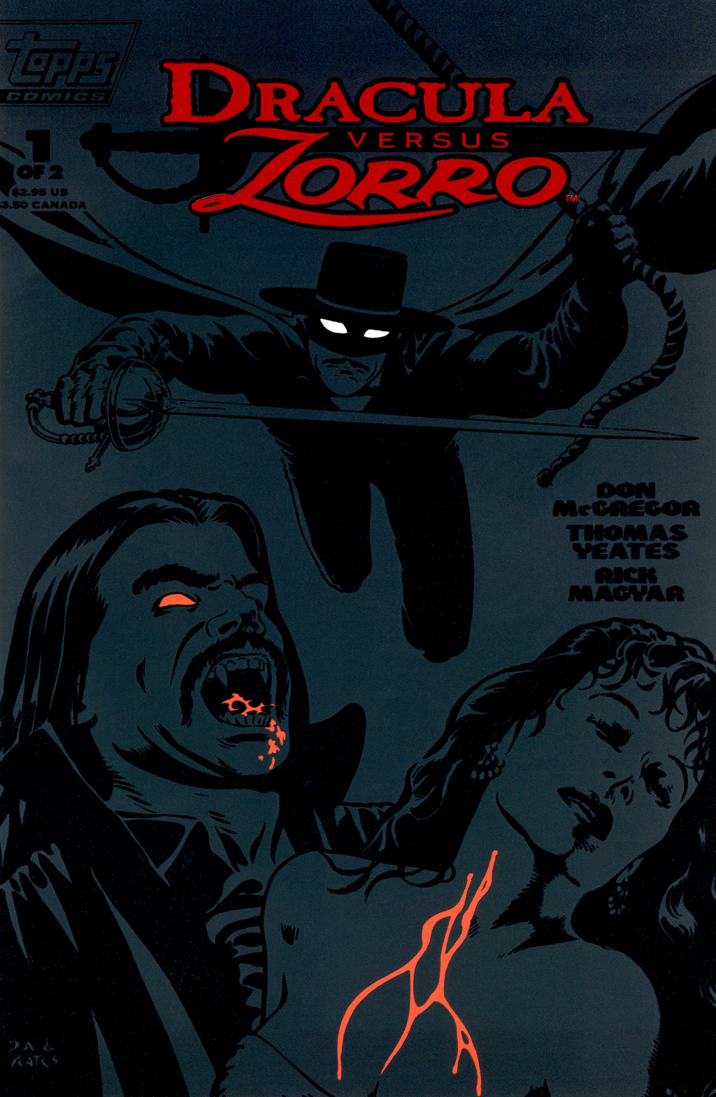 Read online Dracula Versus Zorro comic -  Issue #1 - 1
