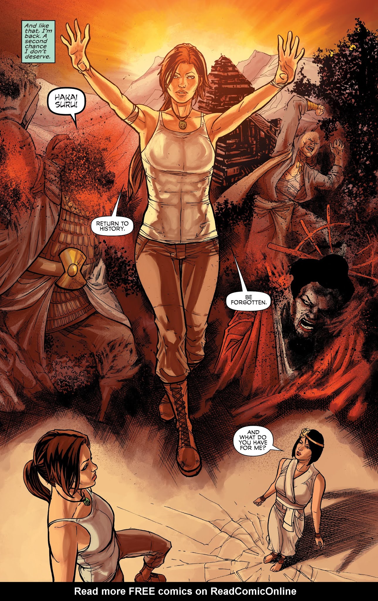Read online Tomb Raider: Inferno comic -  Issue #3 - 18