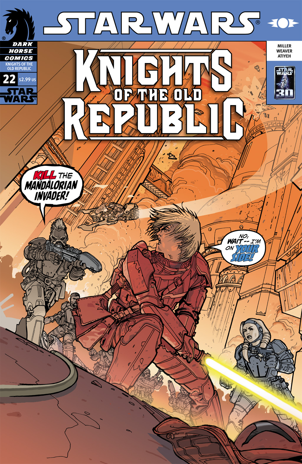 Read online Star Wars: Knights Of The Old Republic comic -  Issue #22 - 1