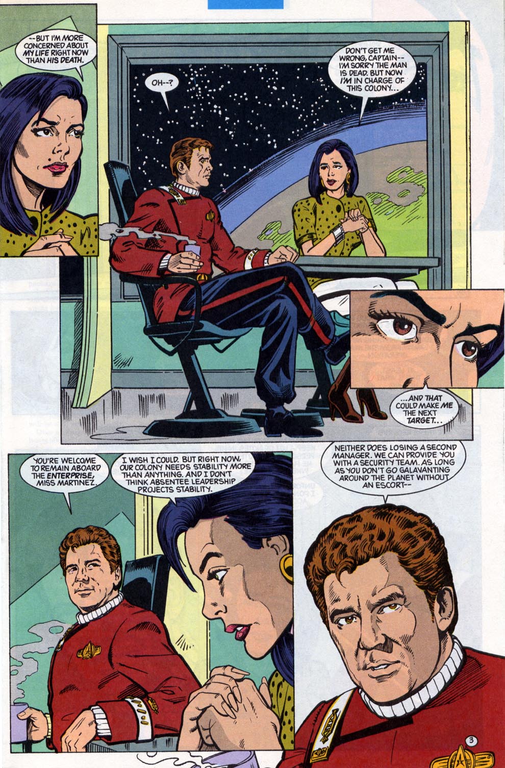 Read online Star Trek (1989) comic -  Issue #24 - 4
