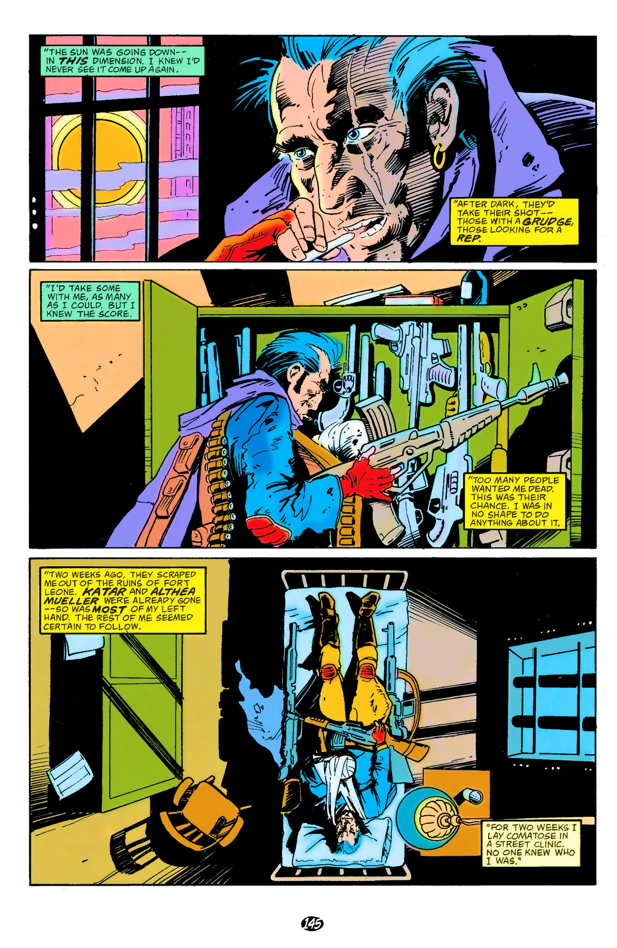 Read online Grimjack comic -  Issue # _TPB 2 - 144