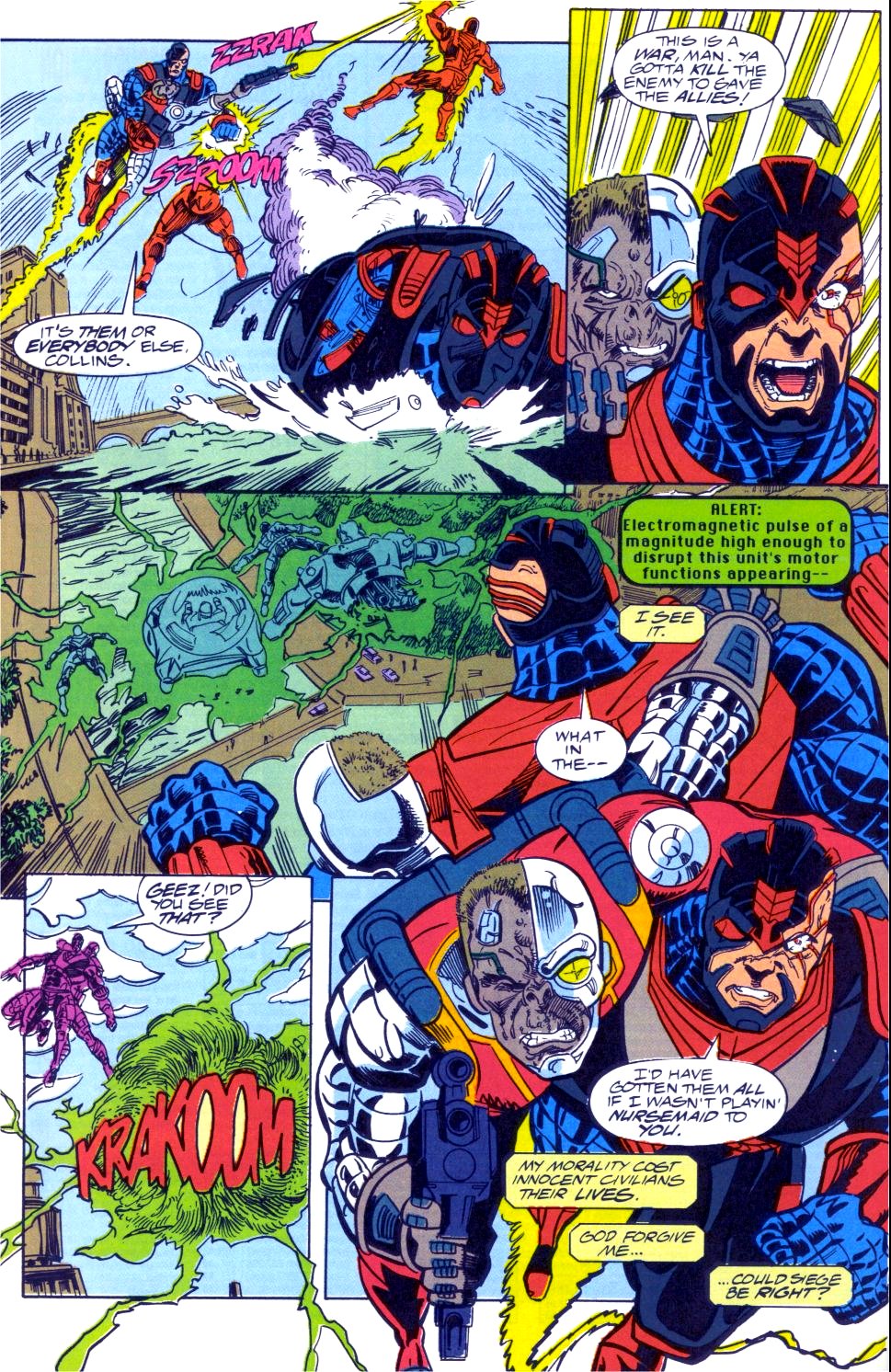 Read online Deathlok (1991) comic -  Issue #19 - 21