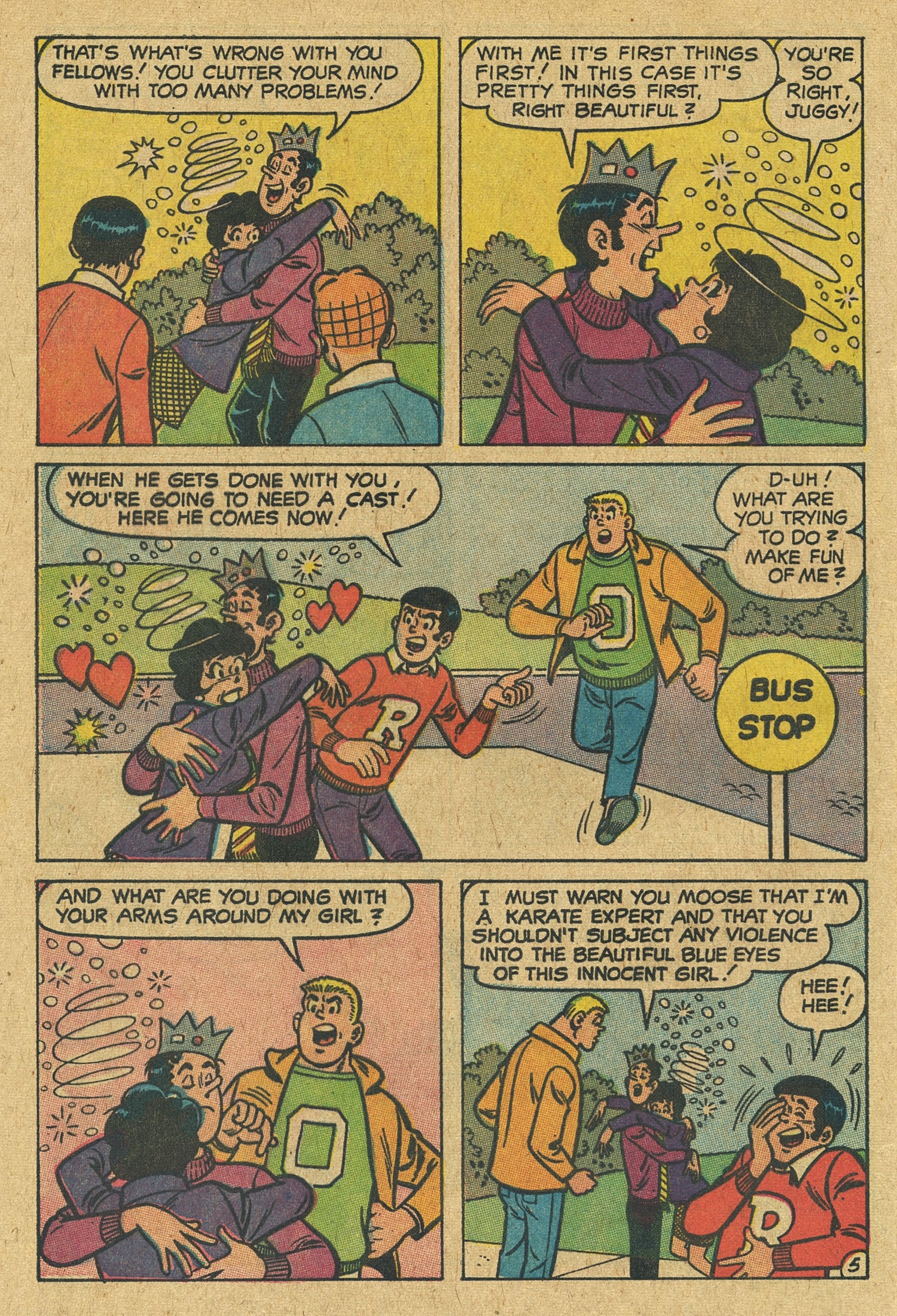 Read online Reggie and Me (1966) comic -  Issue #35 - 32