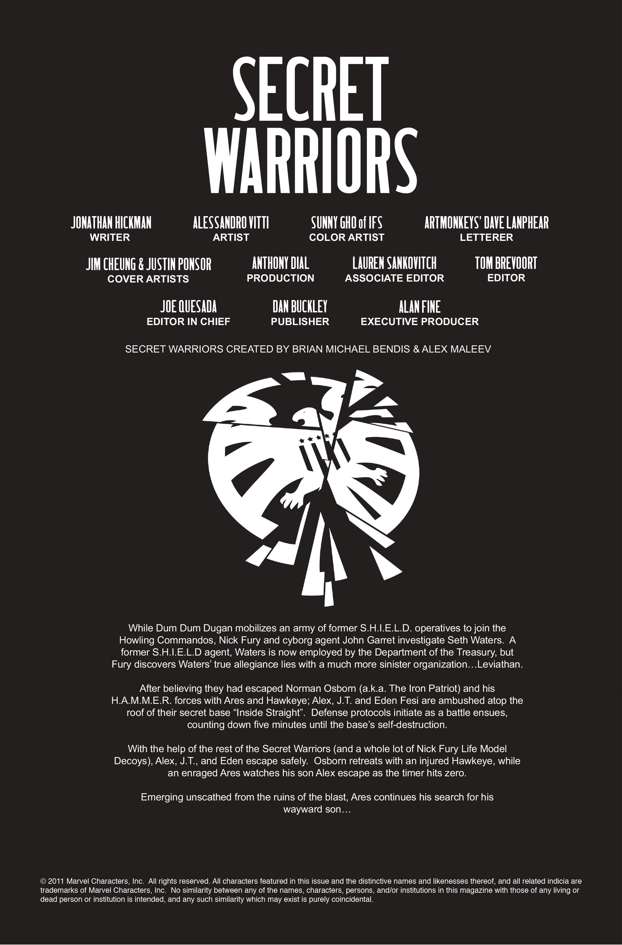 Read online Secret Warriors comic -  Issue #10 - 3