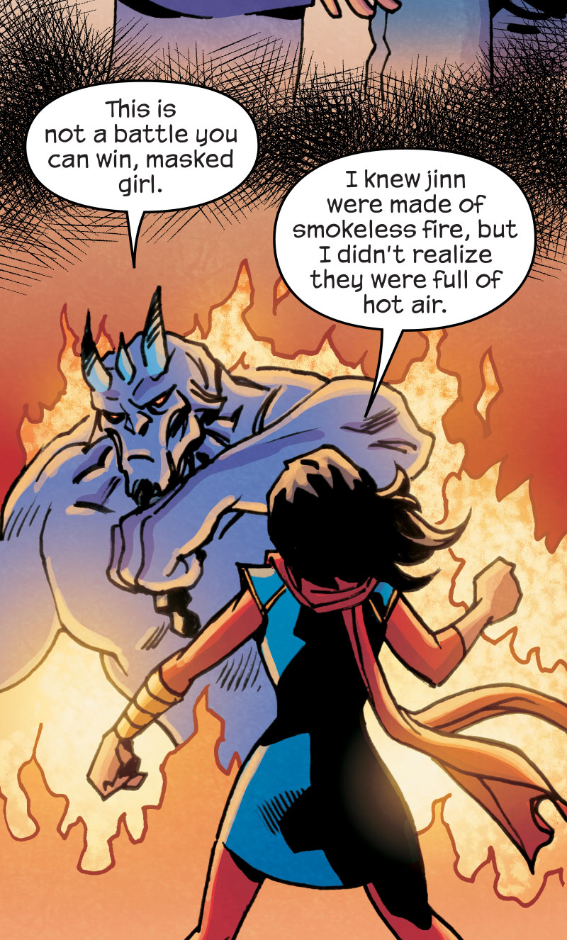 Read online Ms. Marvel: Bottled Up Infinity Comic comic -  Issue # Full - 41