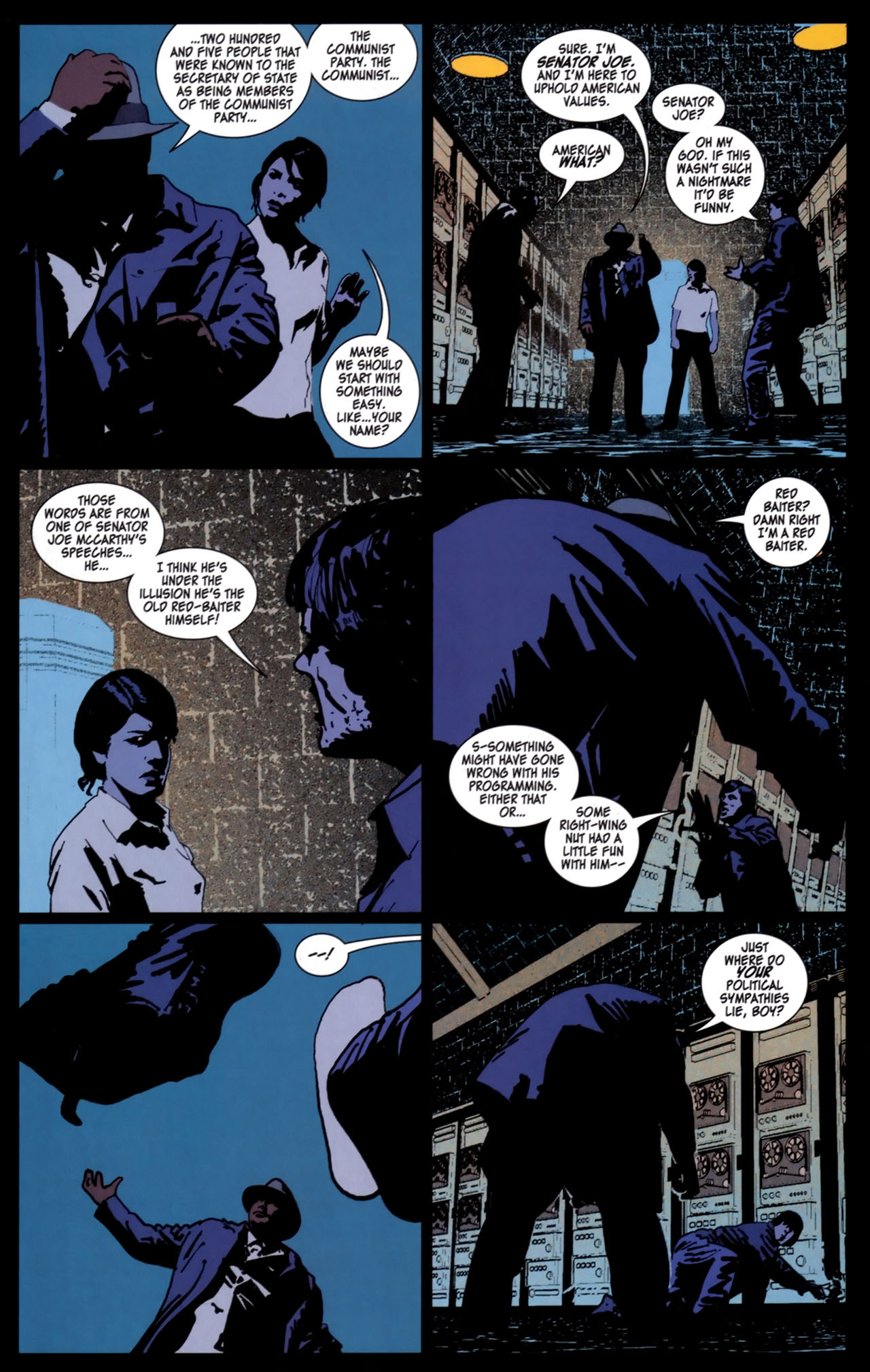 Read online The Programme comic -  Issue #4 - 3
