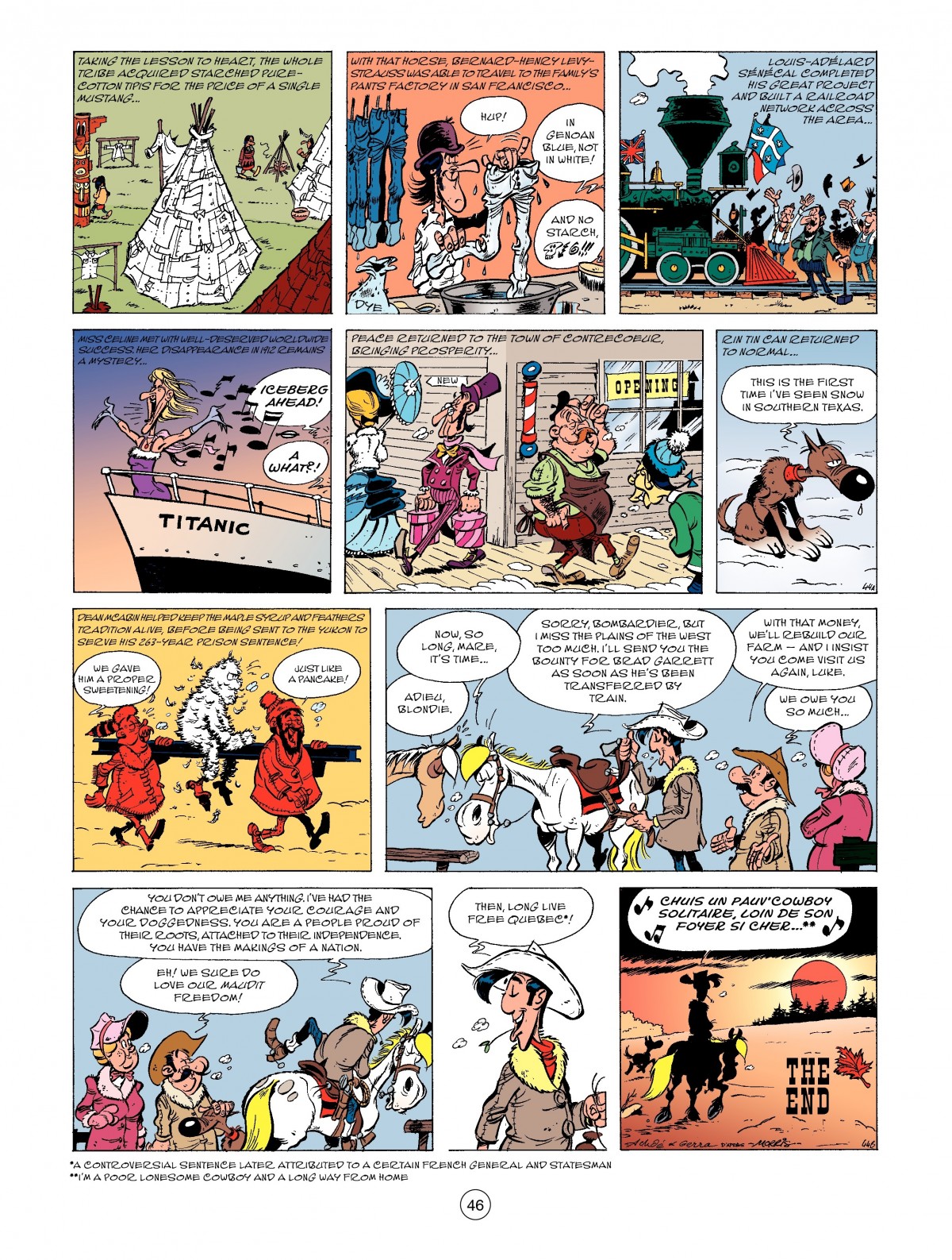 Read online A Lucky Luke Adventure comic -  Issue #52 - 48