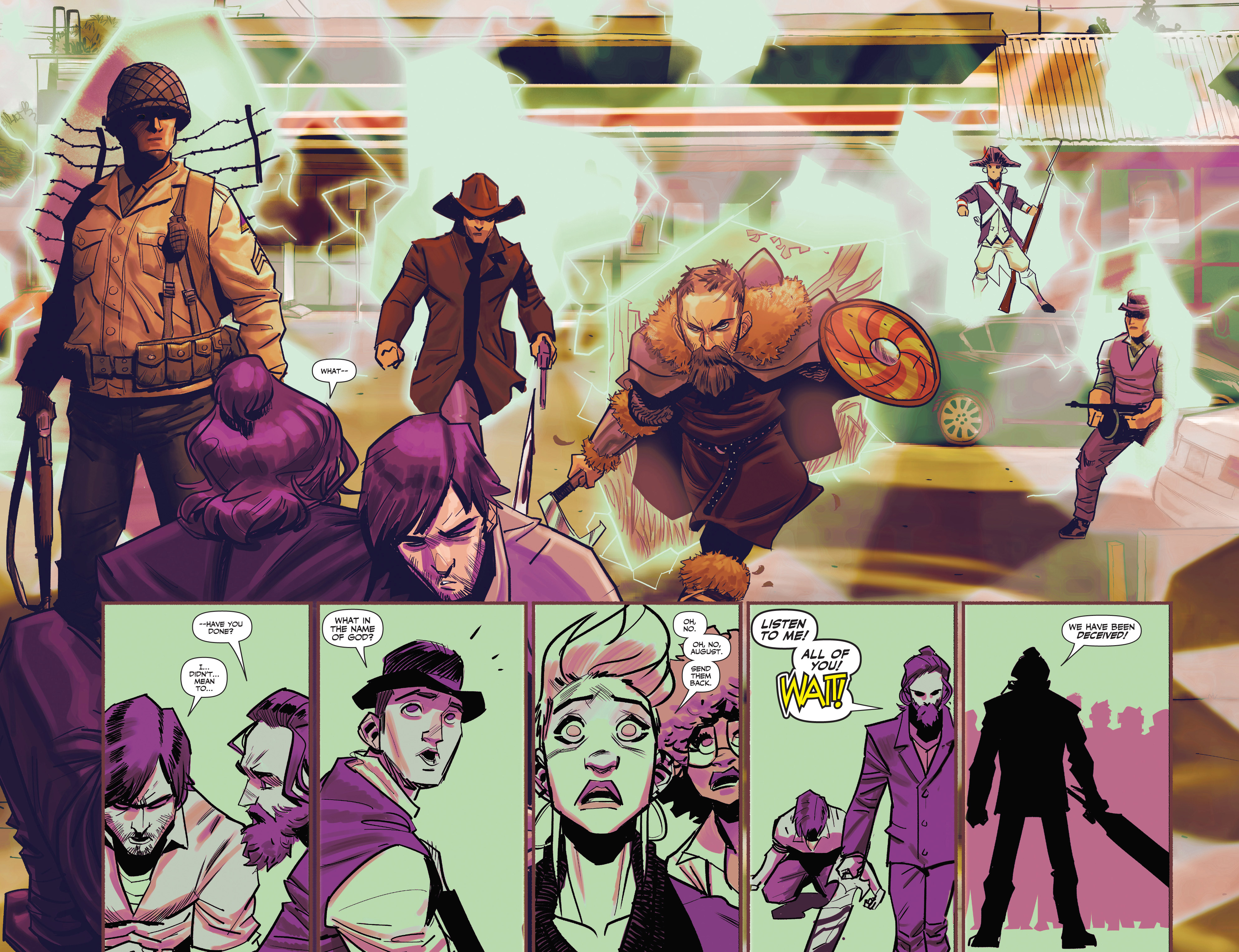 Read online Knights Temporal comic -  Issue #4 - 18