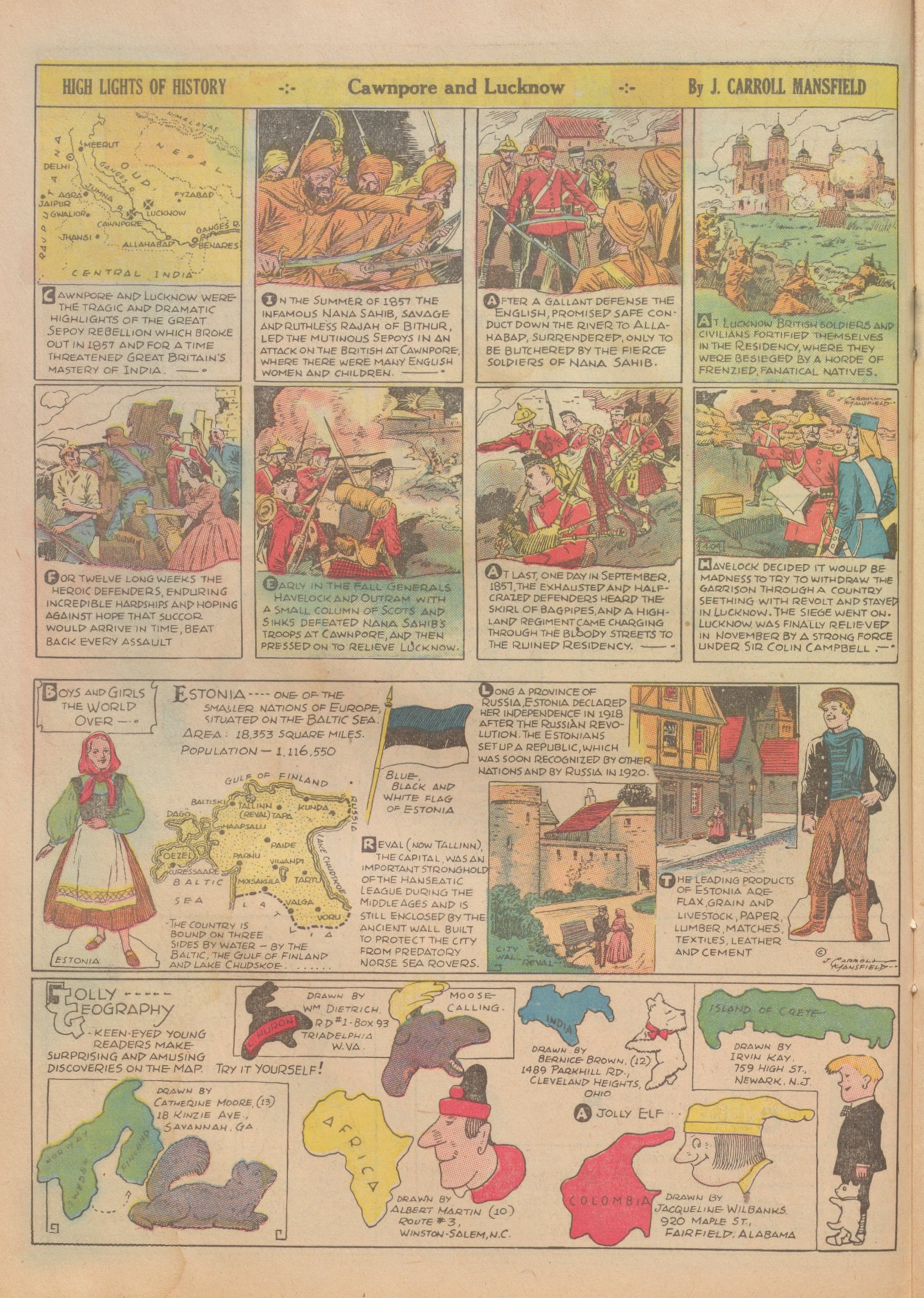 Read online Famous Funnies comic -  Issue #18 - 24