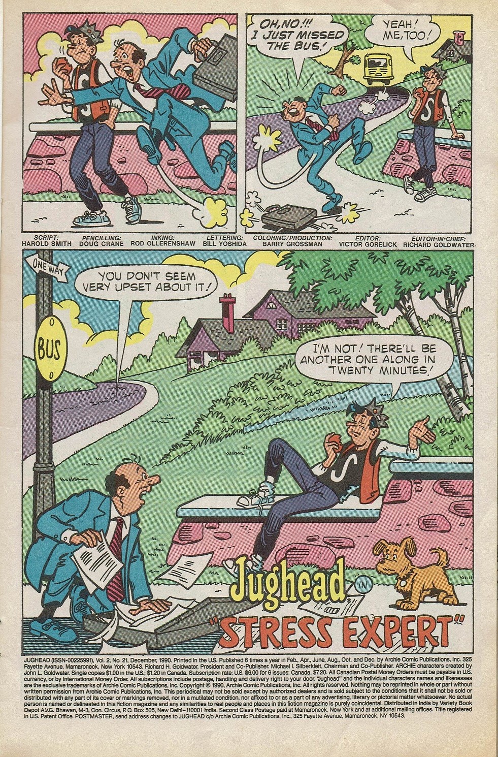 Read online Jughead (1987) comic -  Issue #21 - 3
