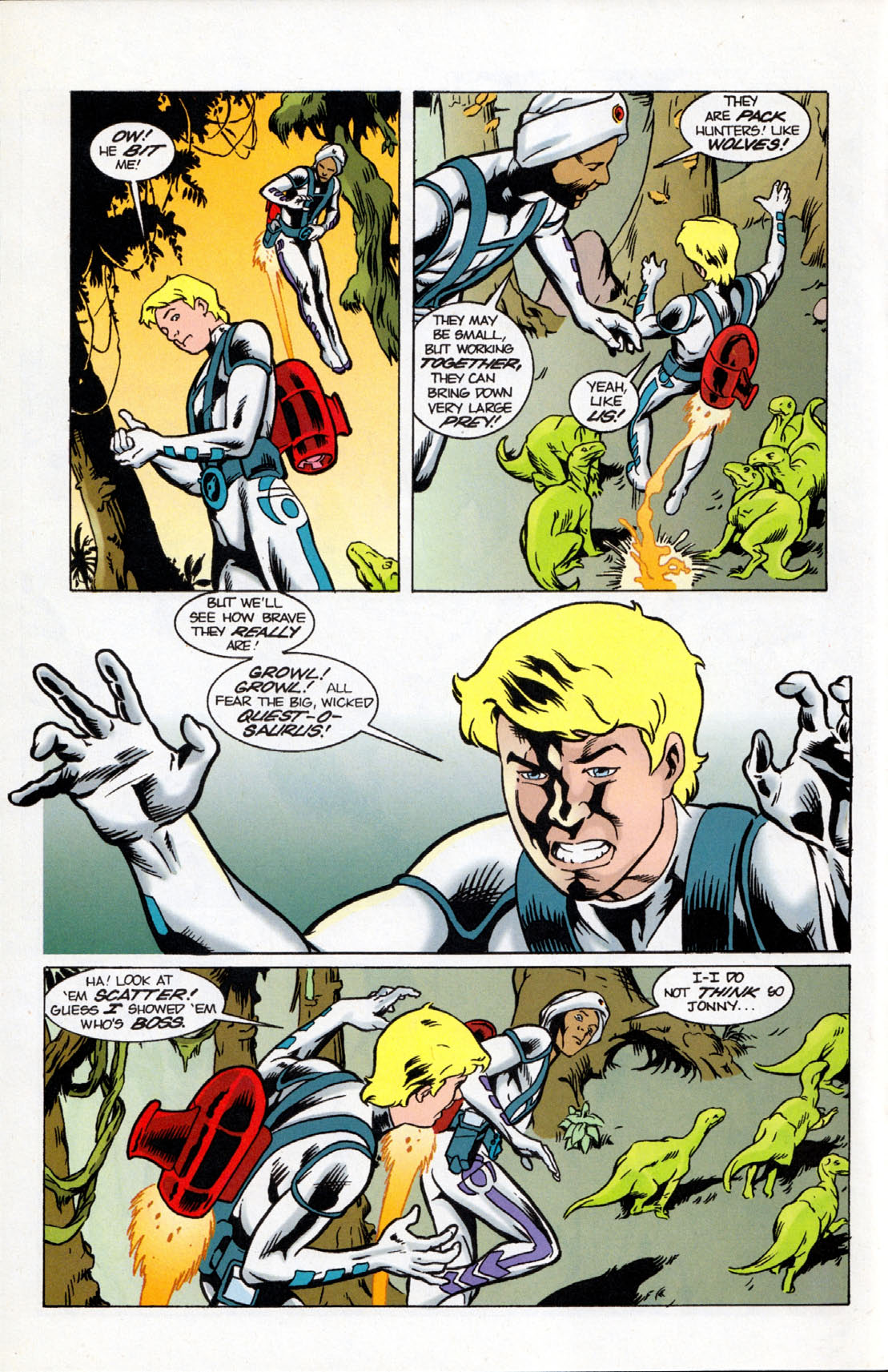 Read online The Real Adventures of Jonny Quest comic -  Issue #10 - 6