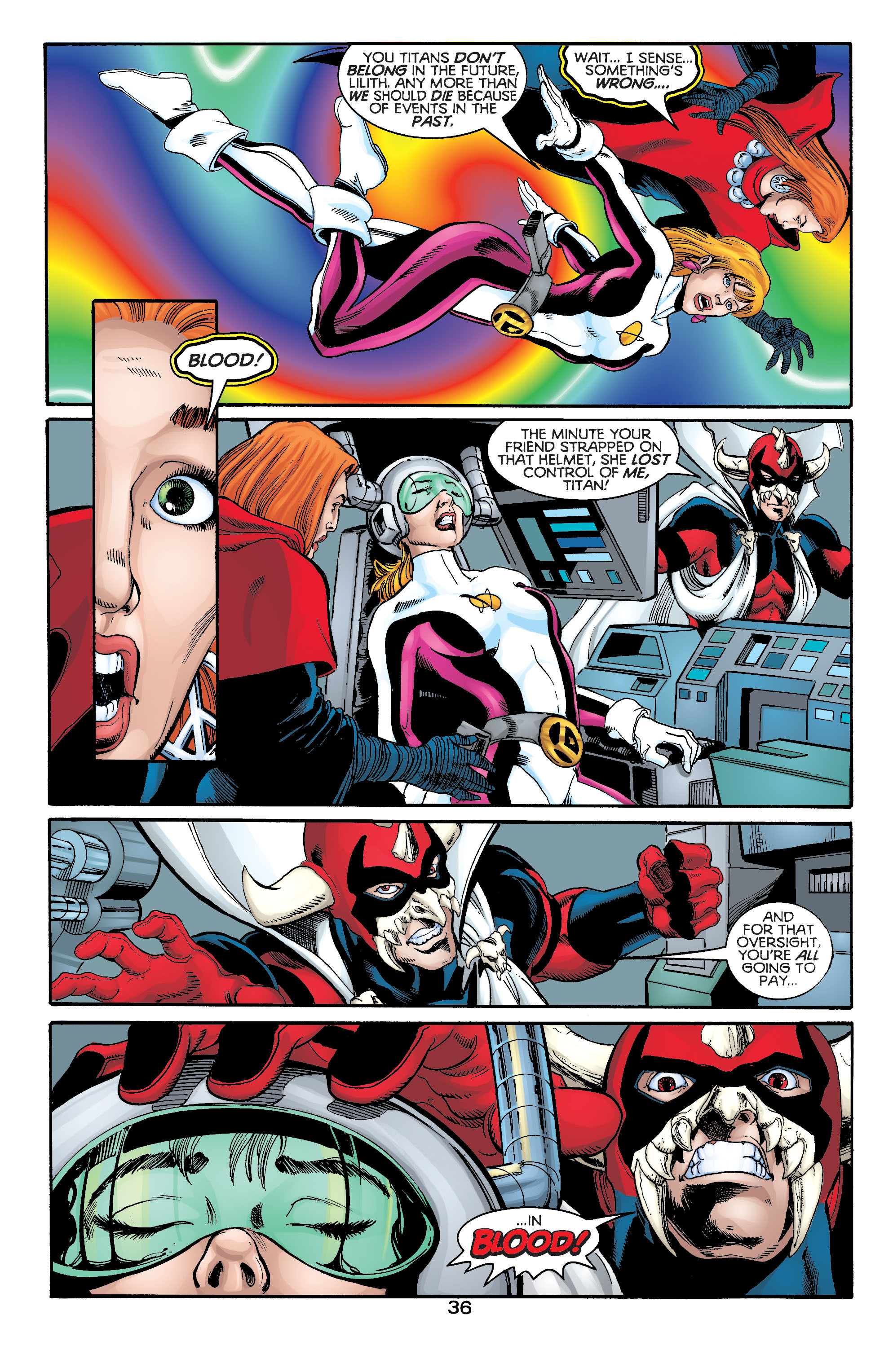 Read online Titans/Legion of Super-Heroes: Universe Ablaze comic -  Issue #4 - 38