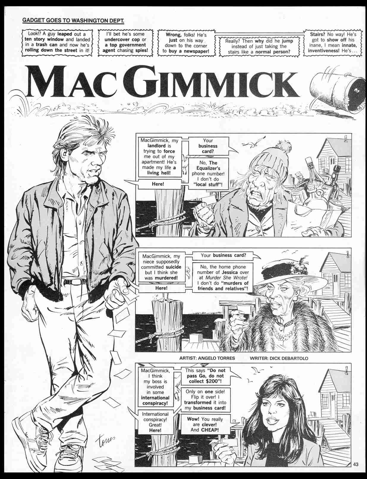 Read online MAD comic -  Issue #302 - 46