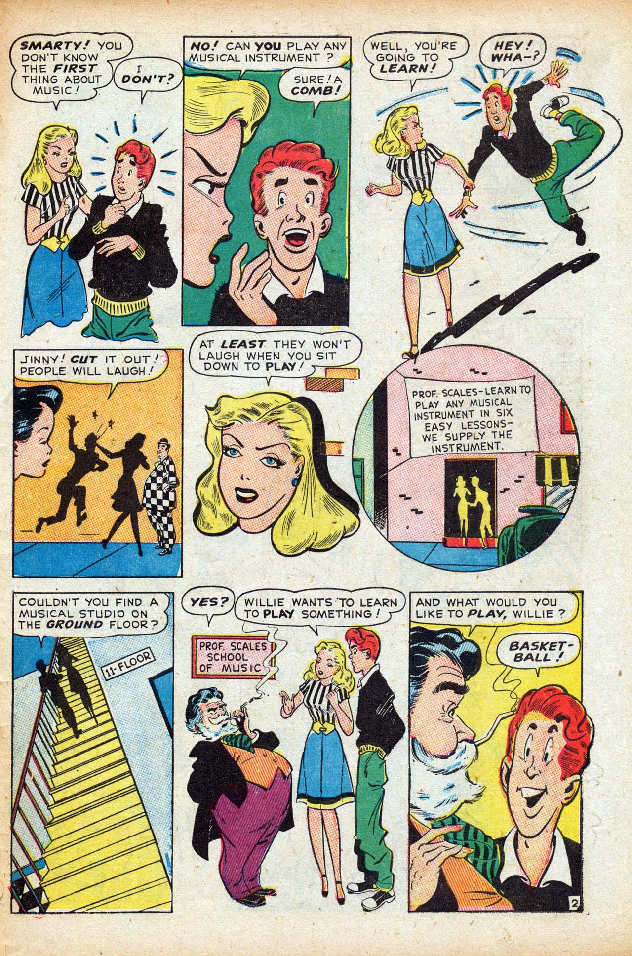 Read online Willie Comics (1946) comic -  Issue #11 - 41