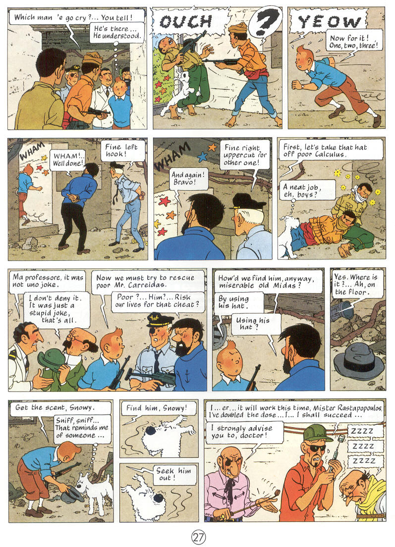Read online The Adventures of Tintin comic -  Issue #22 - 28