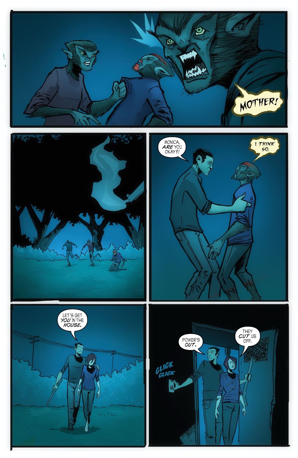 John Carpenter Presents Storm Kids: Monica Bleue: A Werewolf Story issue 5 - Page 19