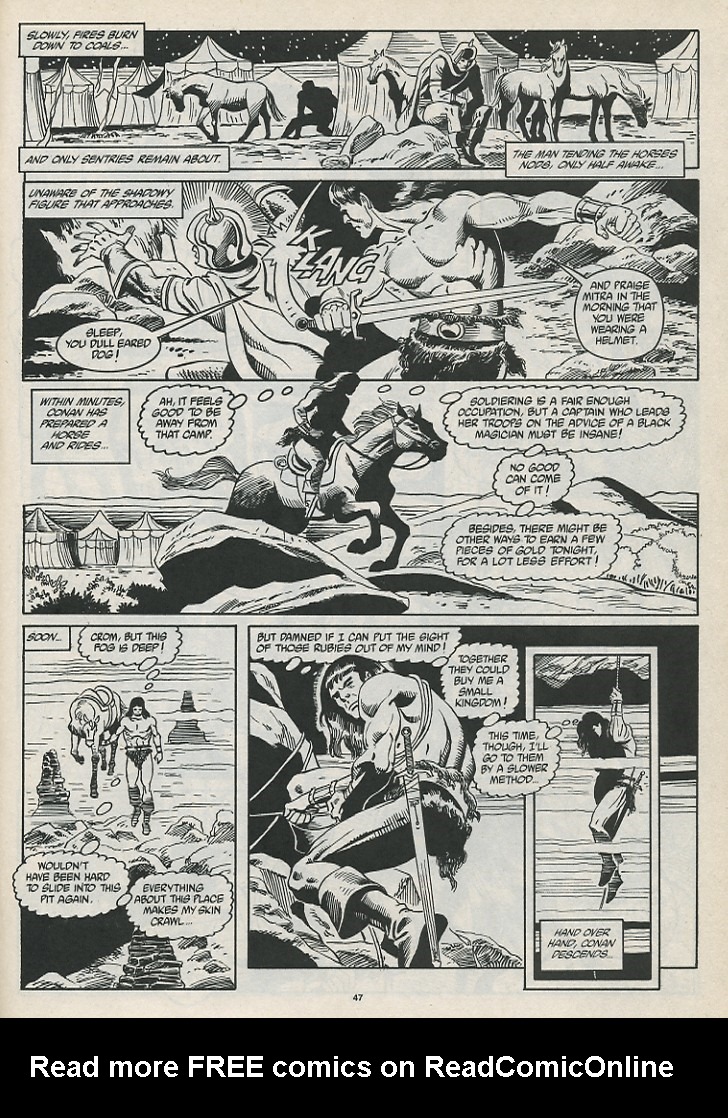 The Savage Sword Of Conan issue 188 - Page 49