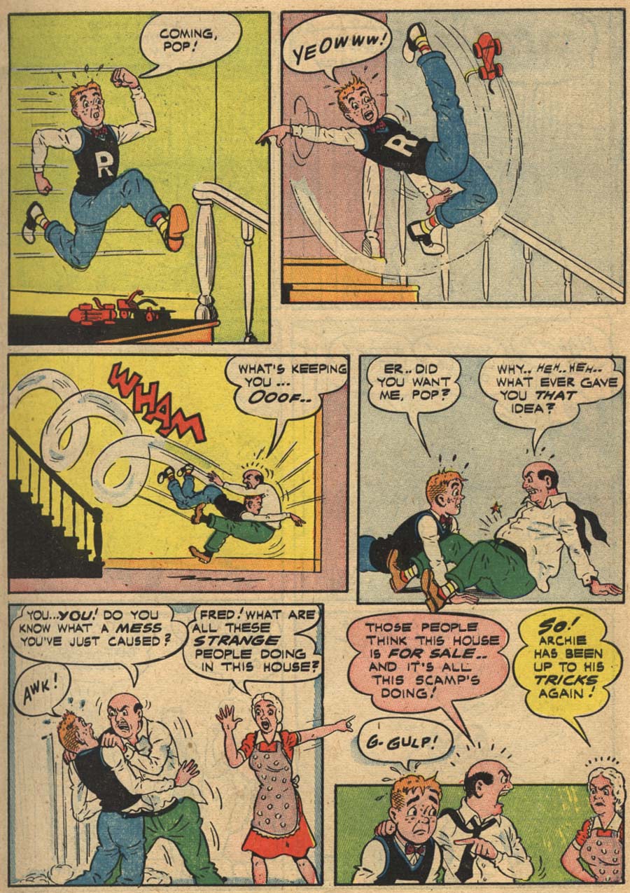 Read online Pep Comics comic -  Issue #62 - 11