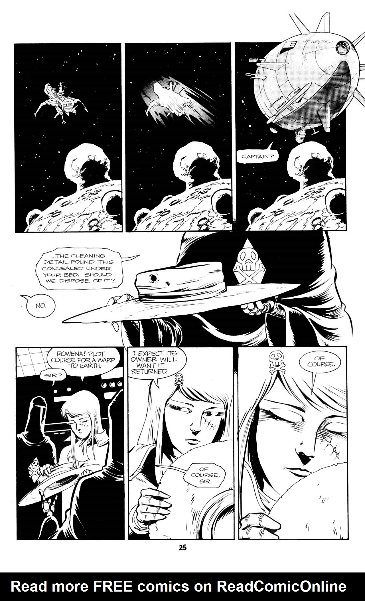 Read online Captain Harlock: Deathshadow Rising comic -  Issue #5 - 27