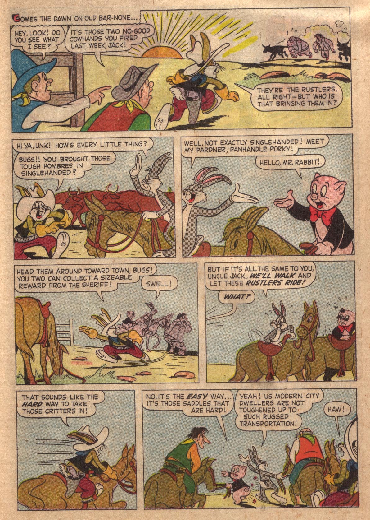 Read online Bugs Bunny comic -  Issue #65 - 17