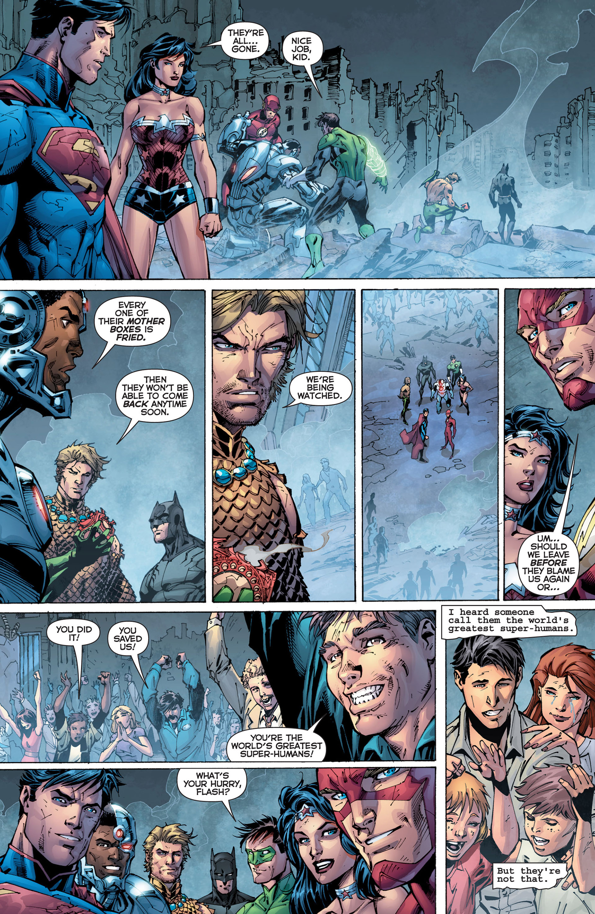 Read online Justice League (2011) comic -  Issue #6 - 22