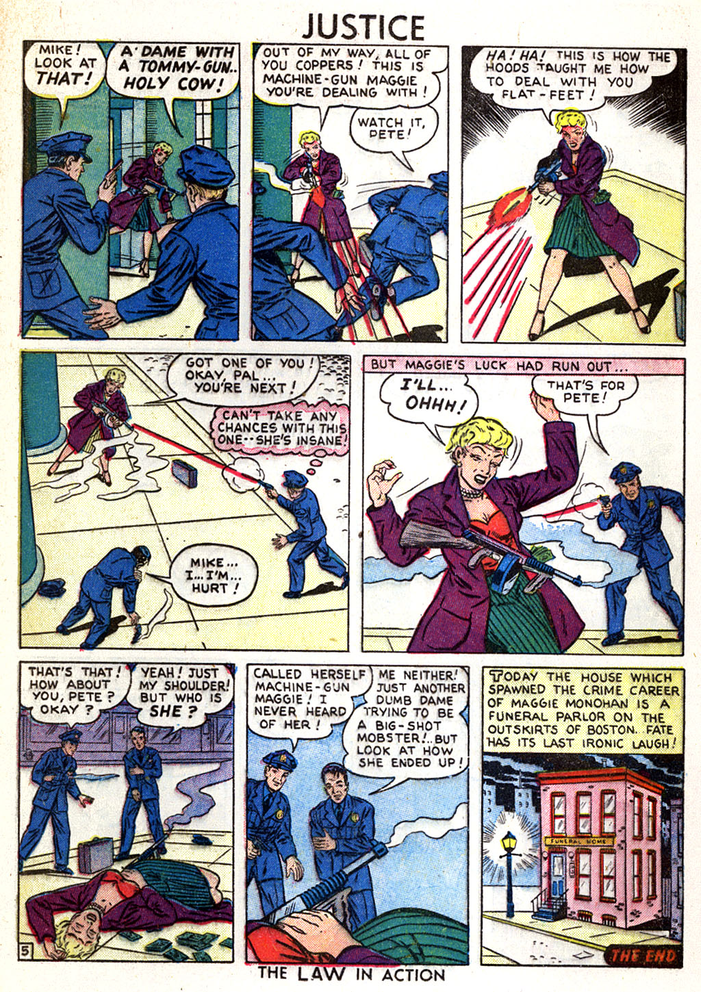 Read online Justice Comics (1948) comic -  Issue #9 - 20