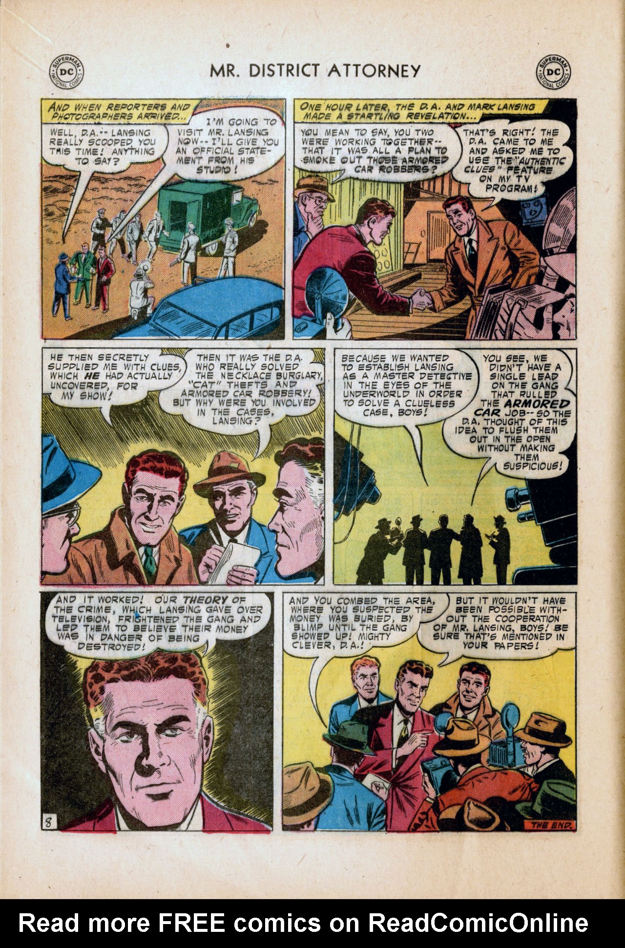 Read online Mr. District Attorney comic -  Issue #60 - 10