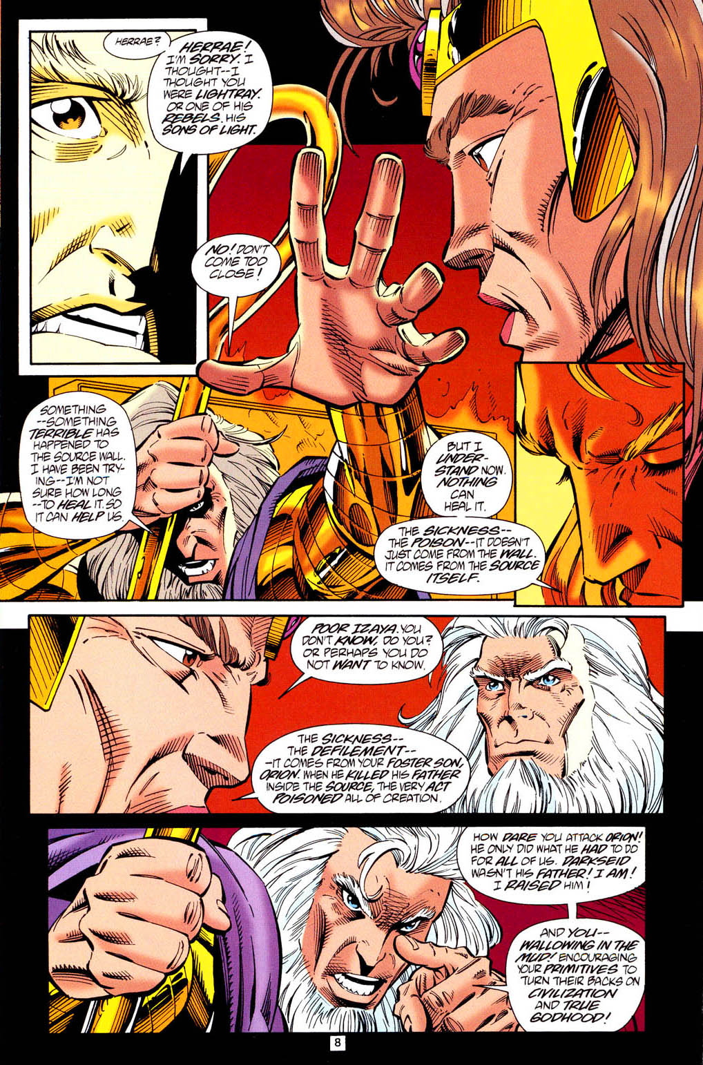 Read online The New Gods (1995) comic -  Issue #6 - 9