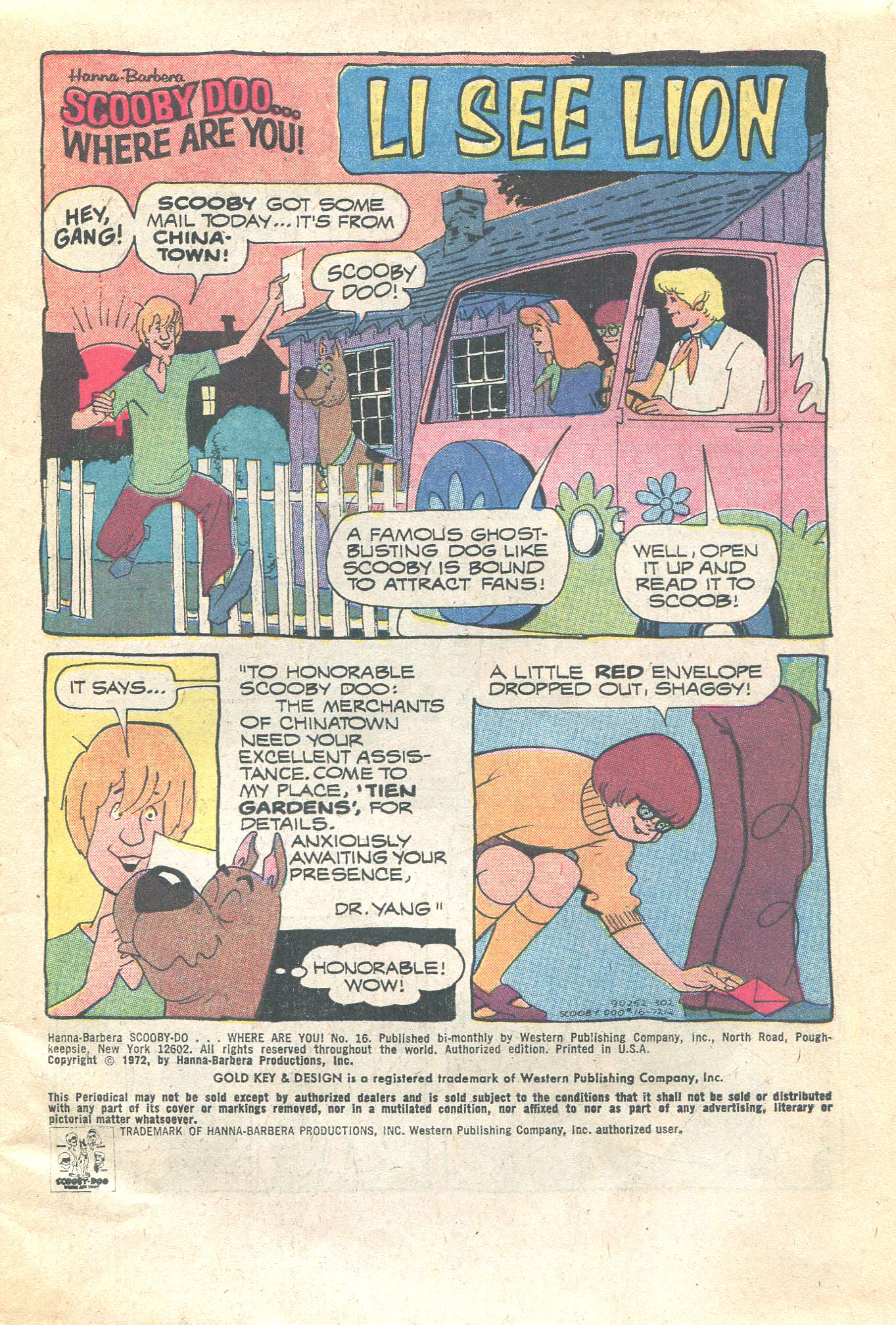 Read online Scooby-Doo... Where Are You! (1970) comic -  Issue #16 - 3