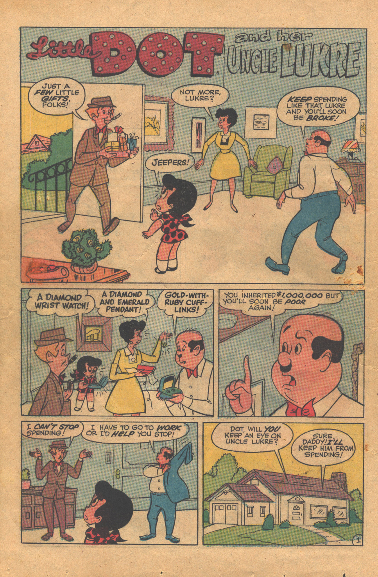 Read online Little Dot (1953) comic -  Issue #138 - 12