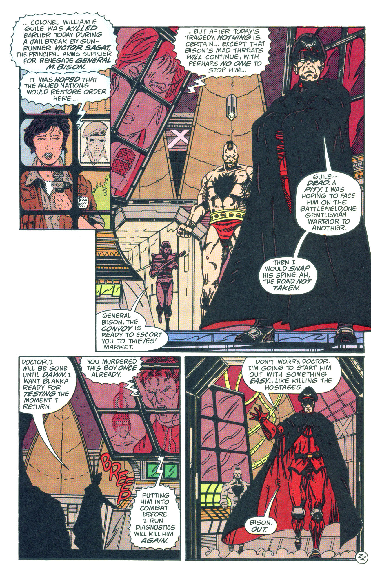 Read online Street Fighter: The Battle For Shadaloo comic -  Issue # Full - 23