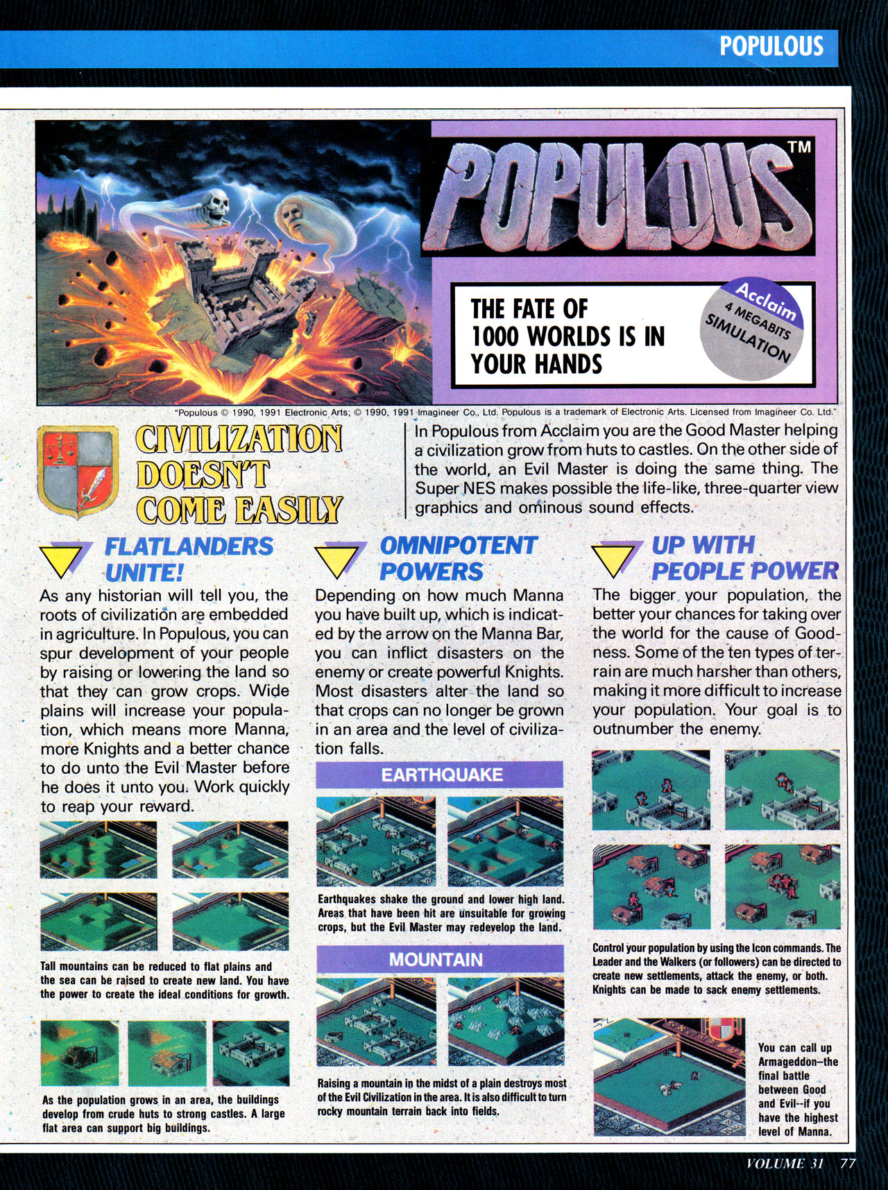 Read online Nintendo Power comic -  Issue #31 - 85