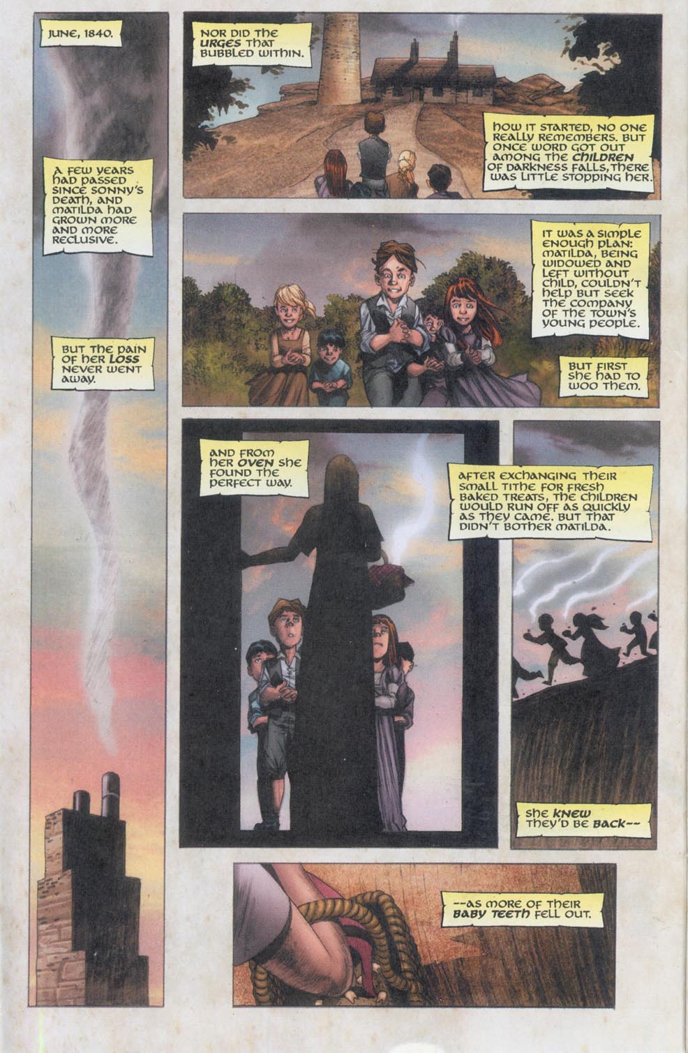 Read online Darkness Falls: The Tragic Life of Matilda Dixon comic -  Issue # Full - 10
