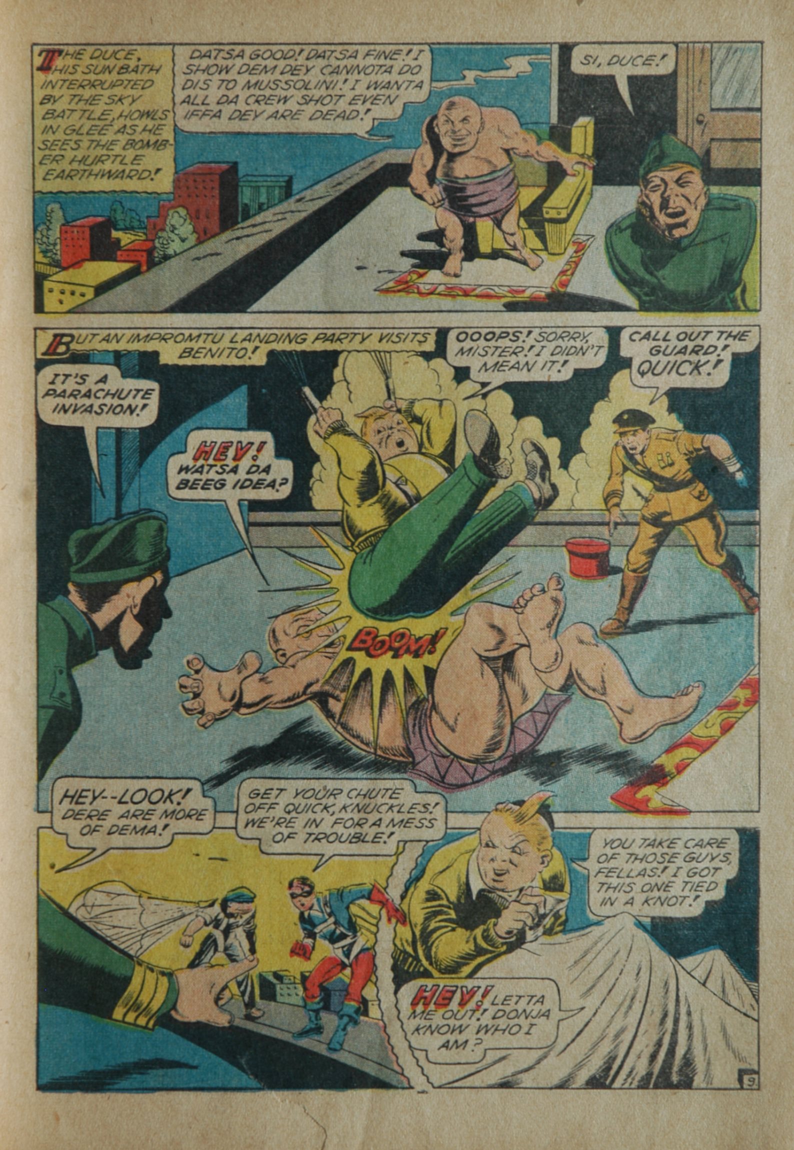 Read online Young Allies Comics comic -  Issue #9 - 11