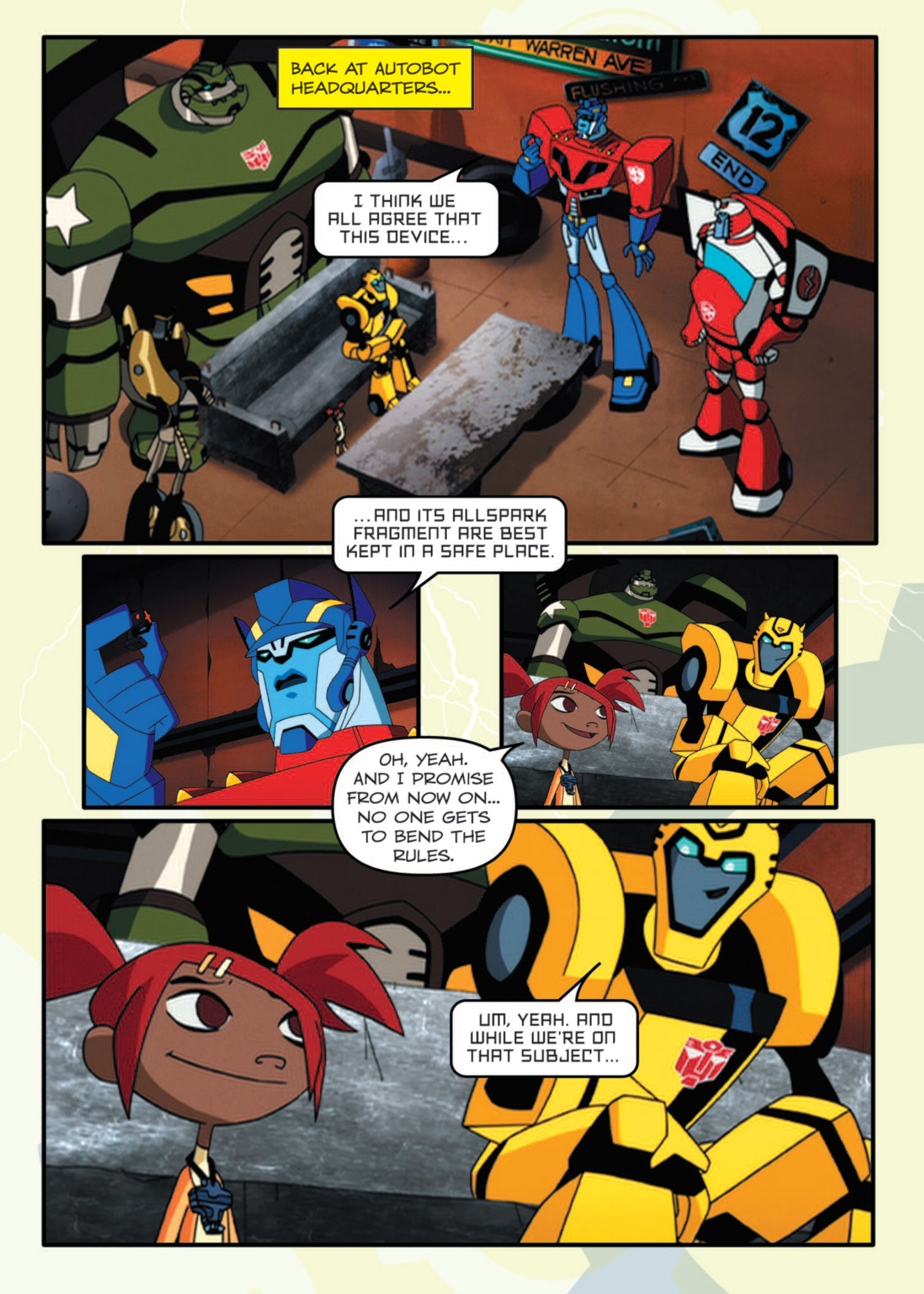 Read online Transformers Animated comic -  Issue #9 - 115