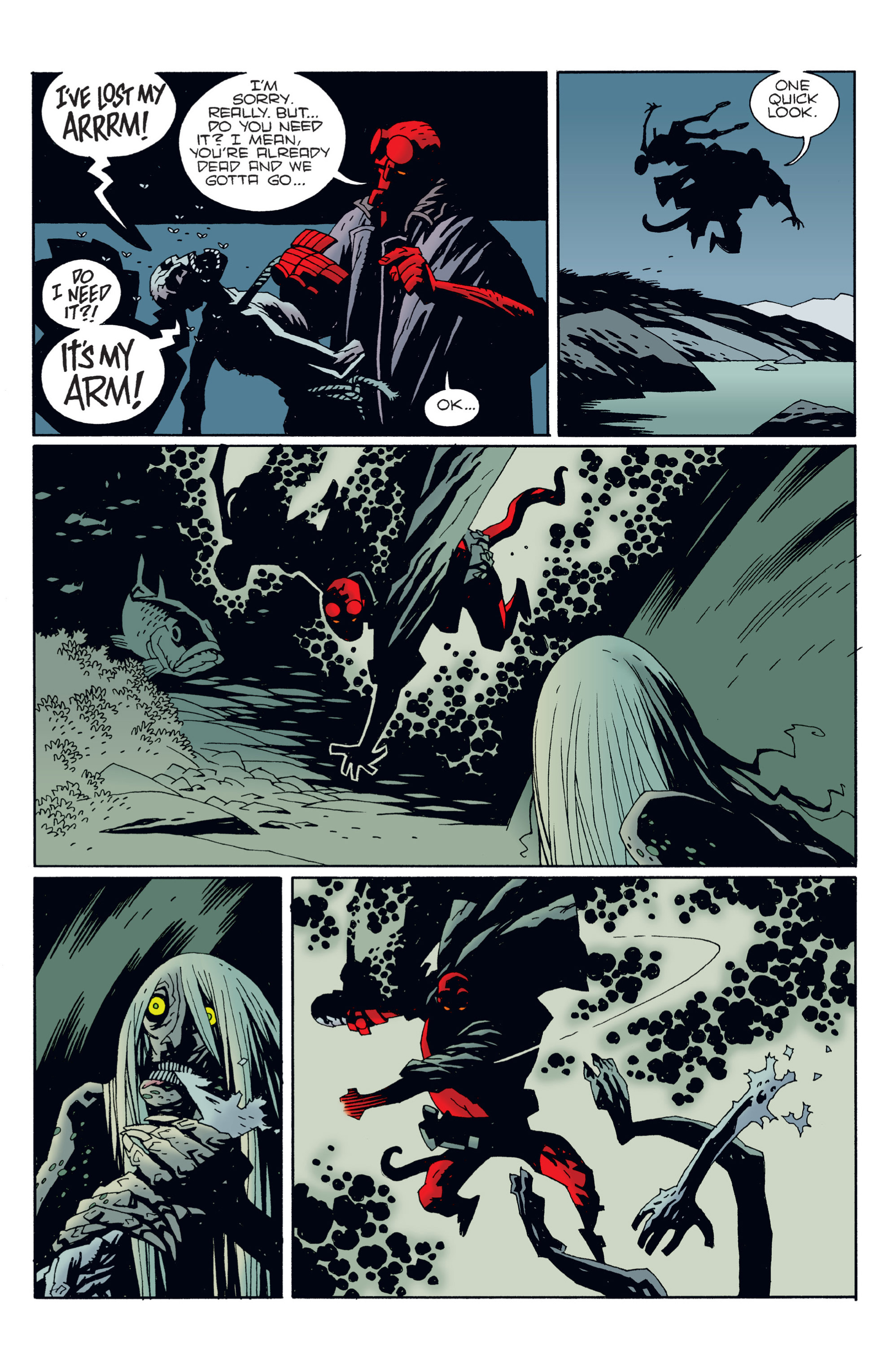 Read online Hellboy comic -  Issue #3 - 30