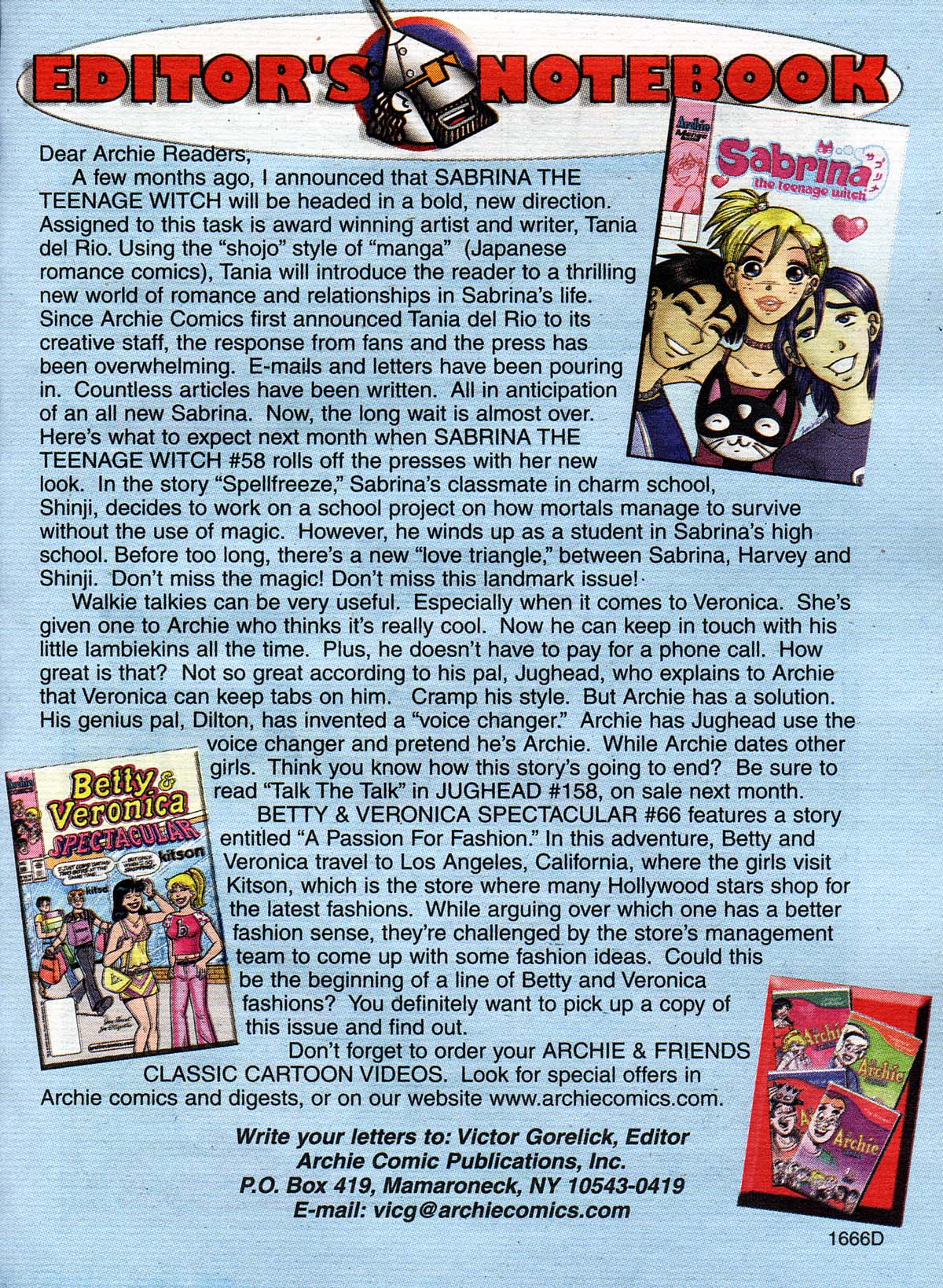 Read online Betty and Veronica Digest Magazine comic -  Issue #147 - 88