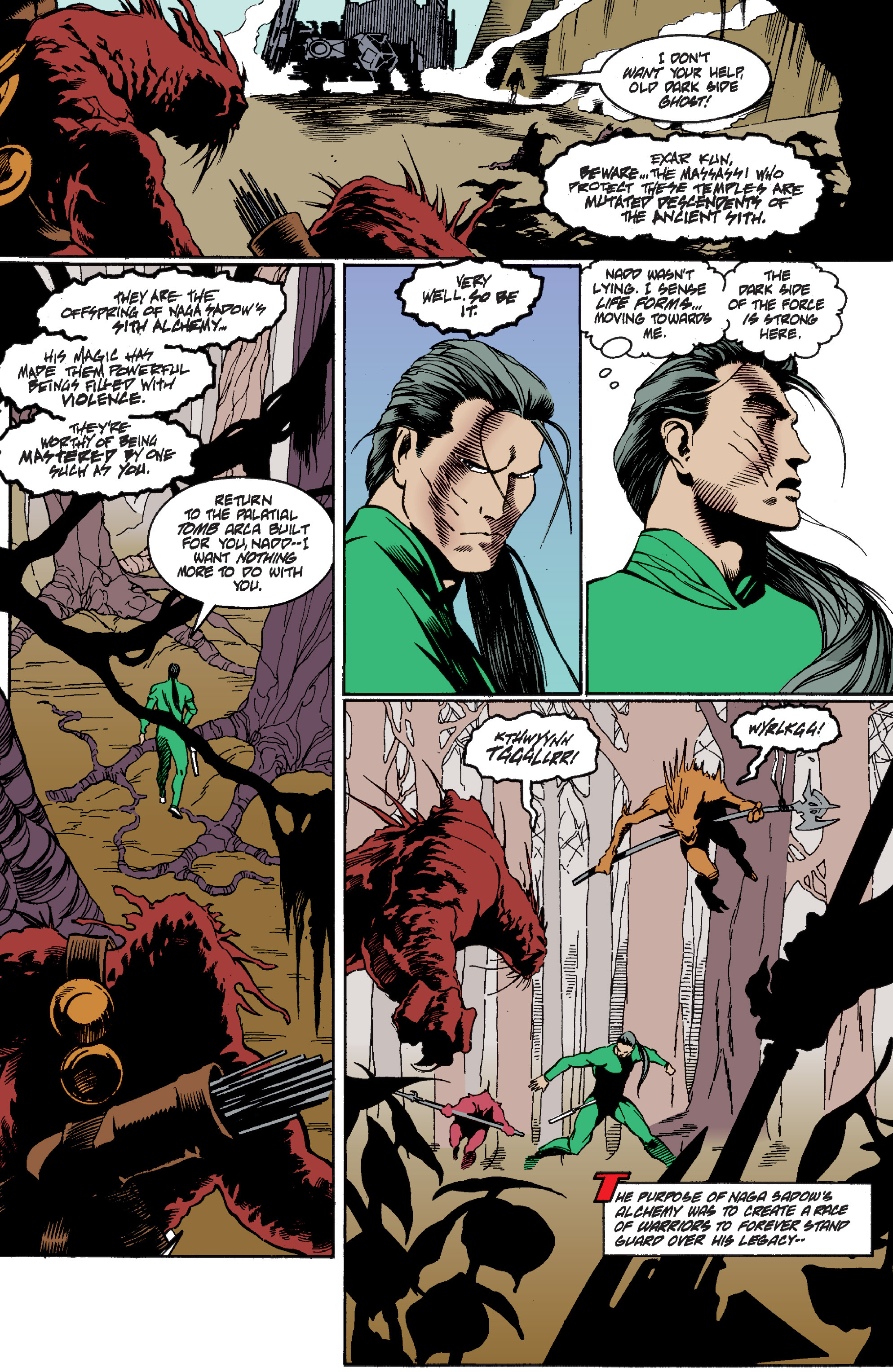 Read online Star Wars: Tales of the Jedi - Dark Lords of the Sith comic -  Issue #4 - 6